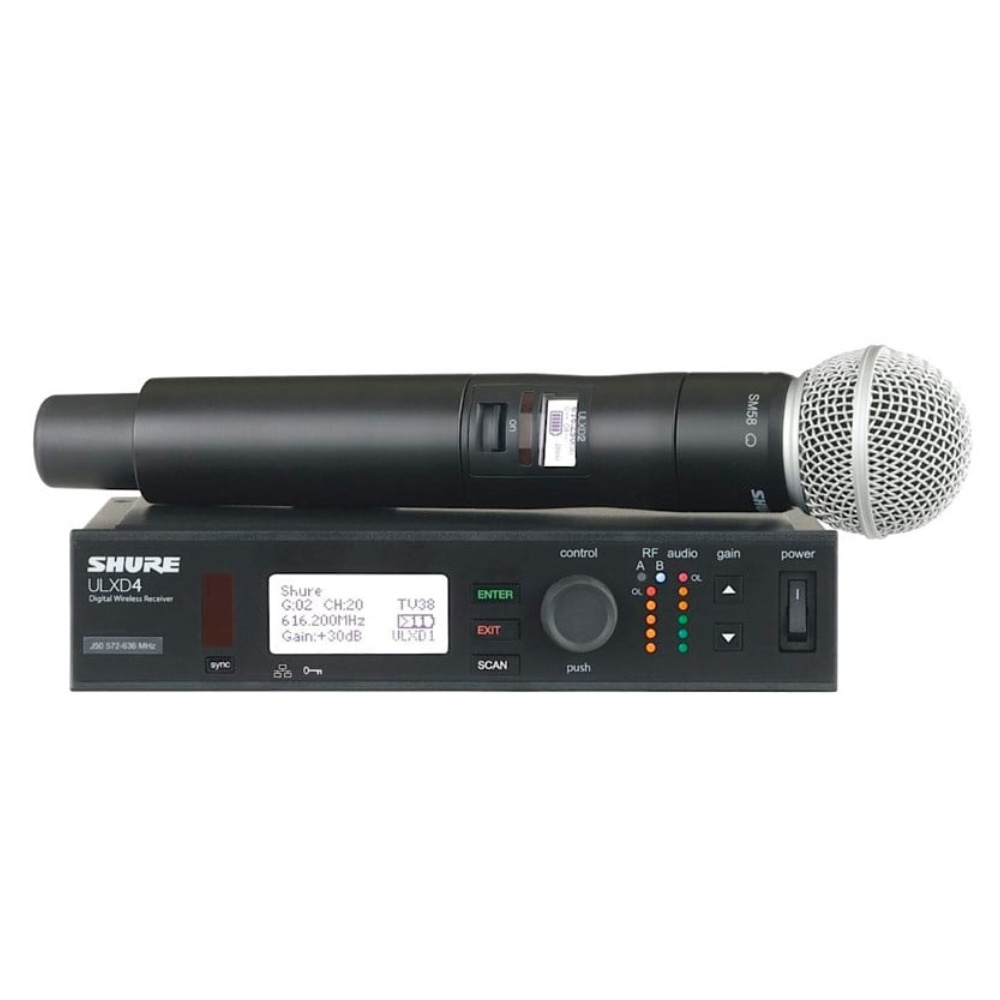 Shure ULXD24E/SM58 Telsiz Mikrofon Sistemi