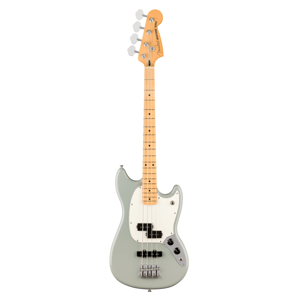 Fender Player II Mustang Bass PJ Akçaağaç Klavye Cactus Gray Bas Gitar