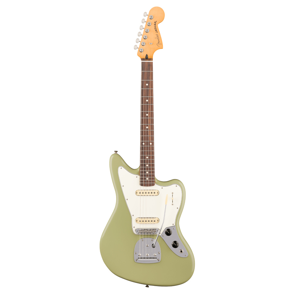Fender Player II Jaguar Gülağacı Klavye Birch Green Elektro Gitar