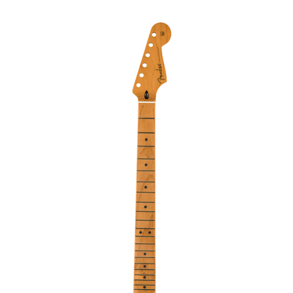 Fender Satin Roasted Stratocaster Neck Akçaağaç 22 Jumbo Perde 12 Radius Flat Oval Shape Gitar Sapı