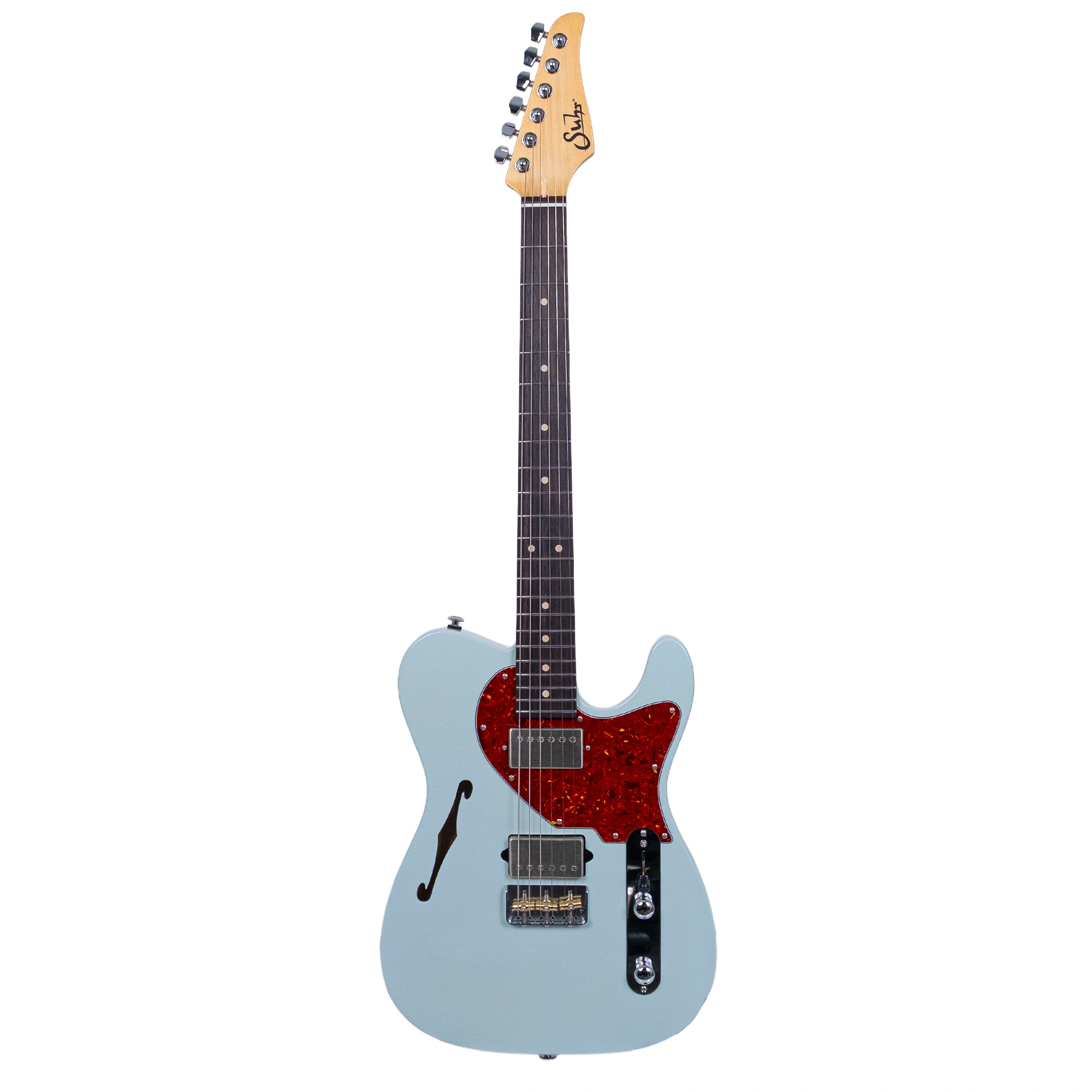 SUHR 01-ALT-0022 Alt T HH Sonic Blue Elektro Gitar