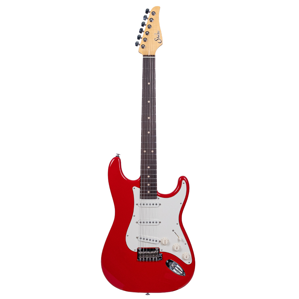 SUHR 01-CLS-0046 Classic S Plus Porsche Red Elektro Gitar