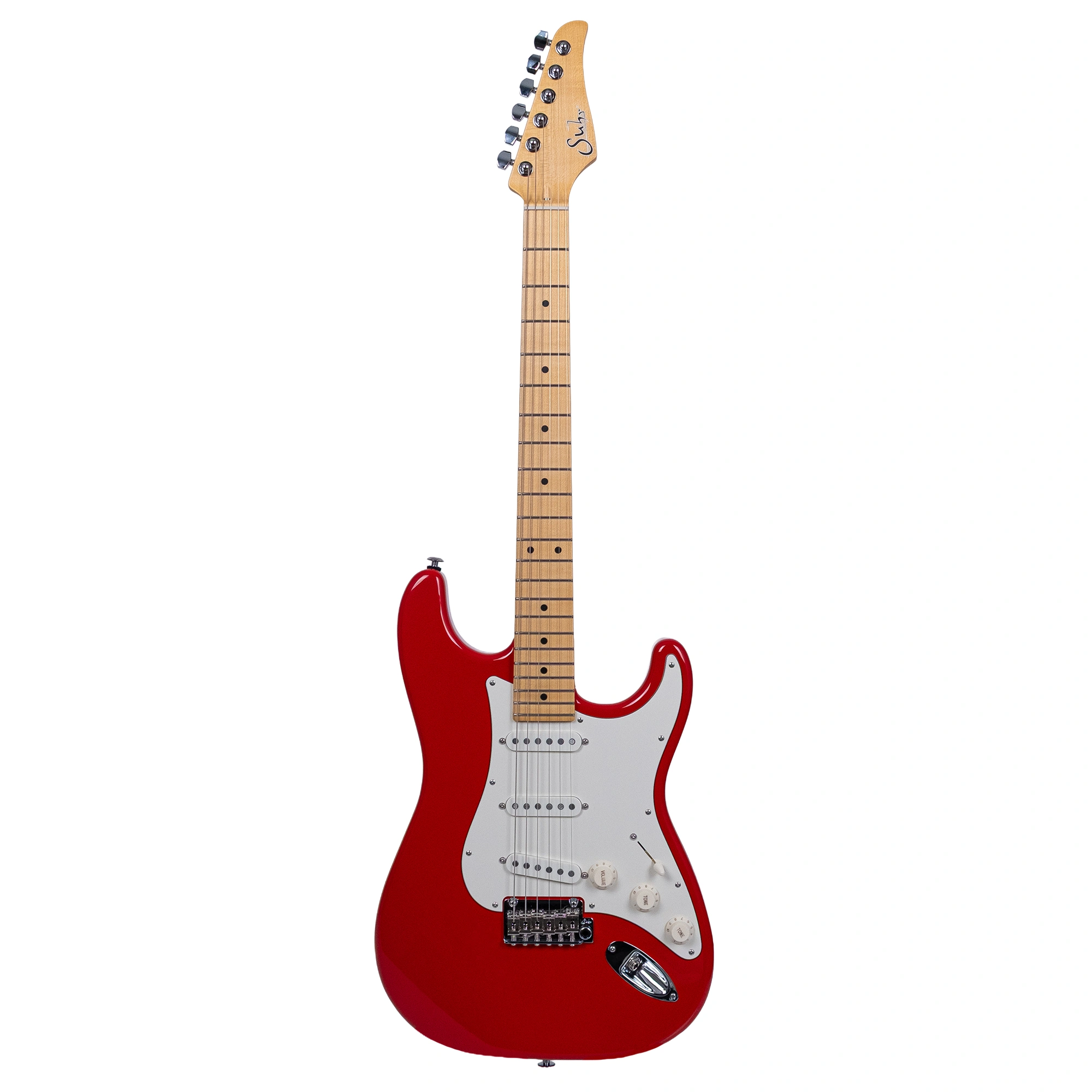 SUHR 01-CLS-0048 Classic S Plus Porsche Red Elektro Gitar