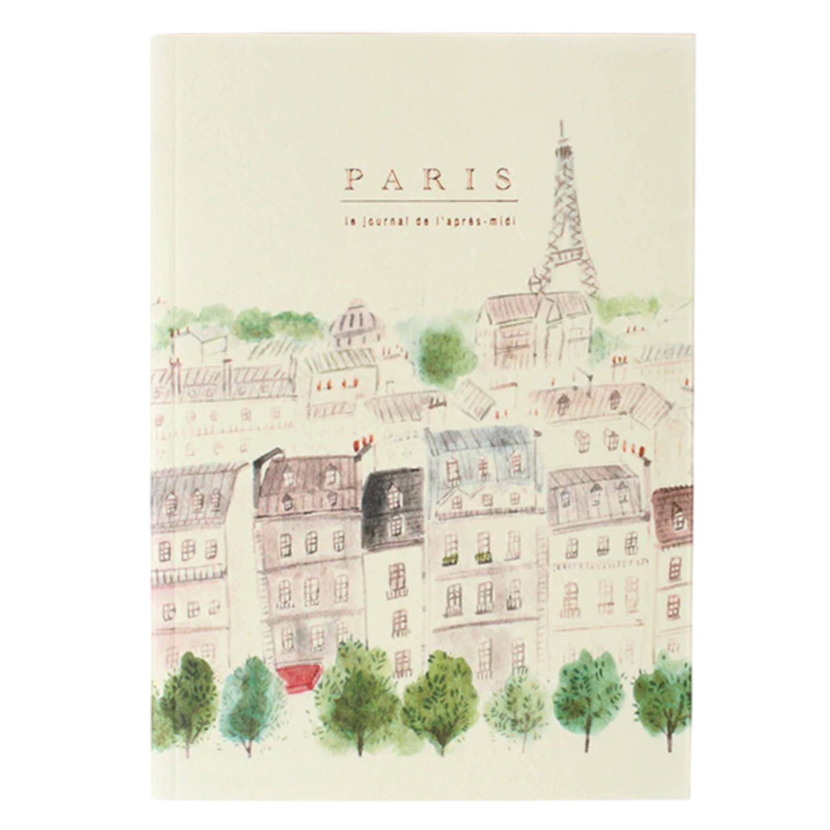 L'APRES-MIDI- Seyahat Günlüğü Defter - Paris