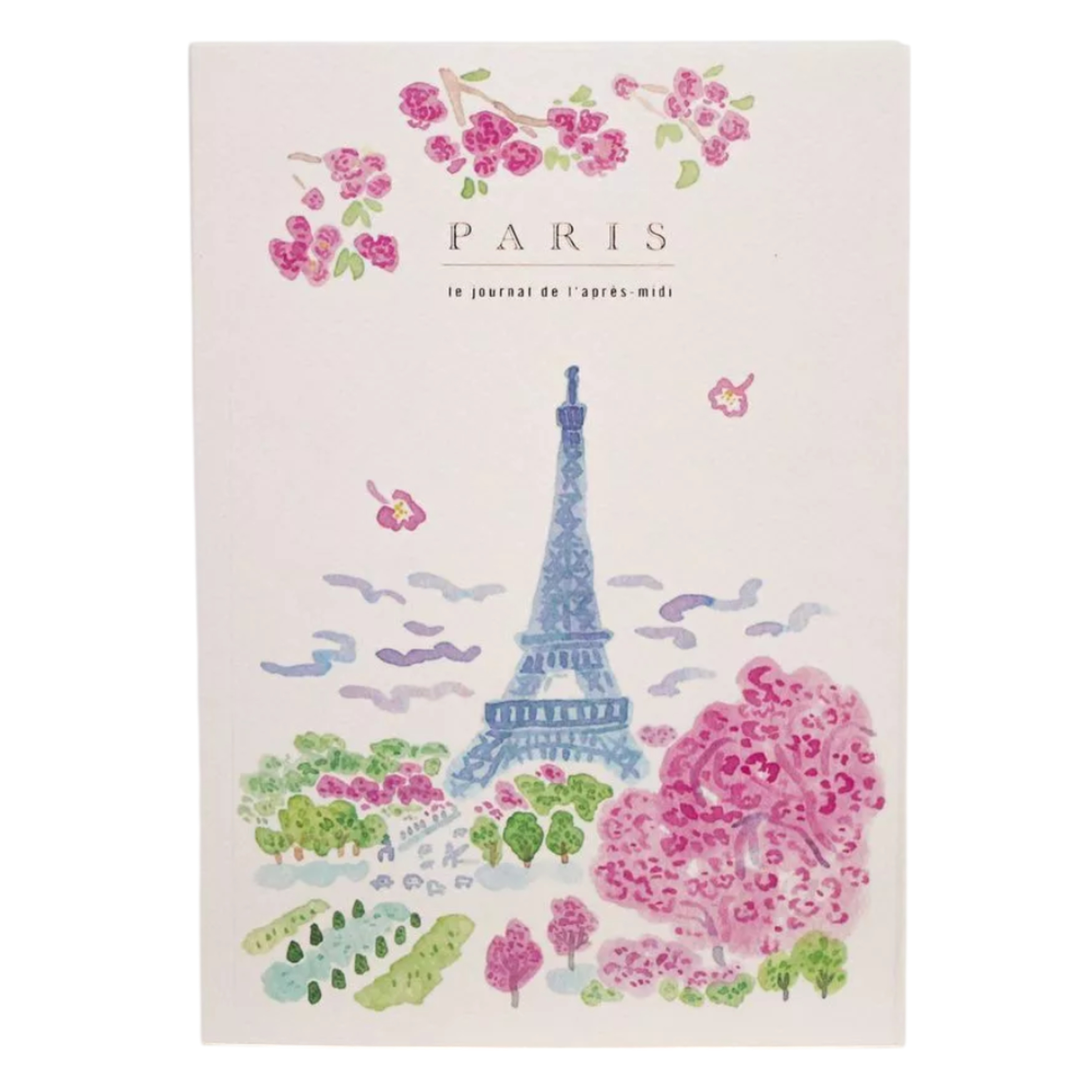 L'APRES-MIDI- Seyahat Günlüğü Defter - Paris Blossom