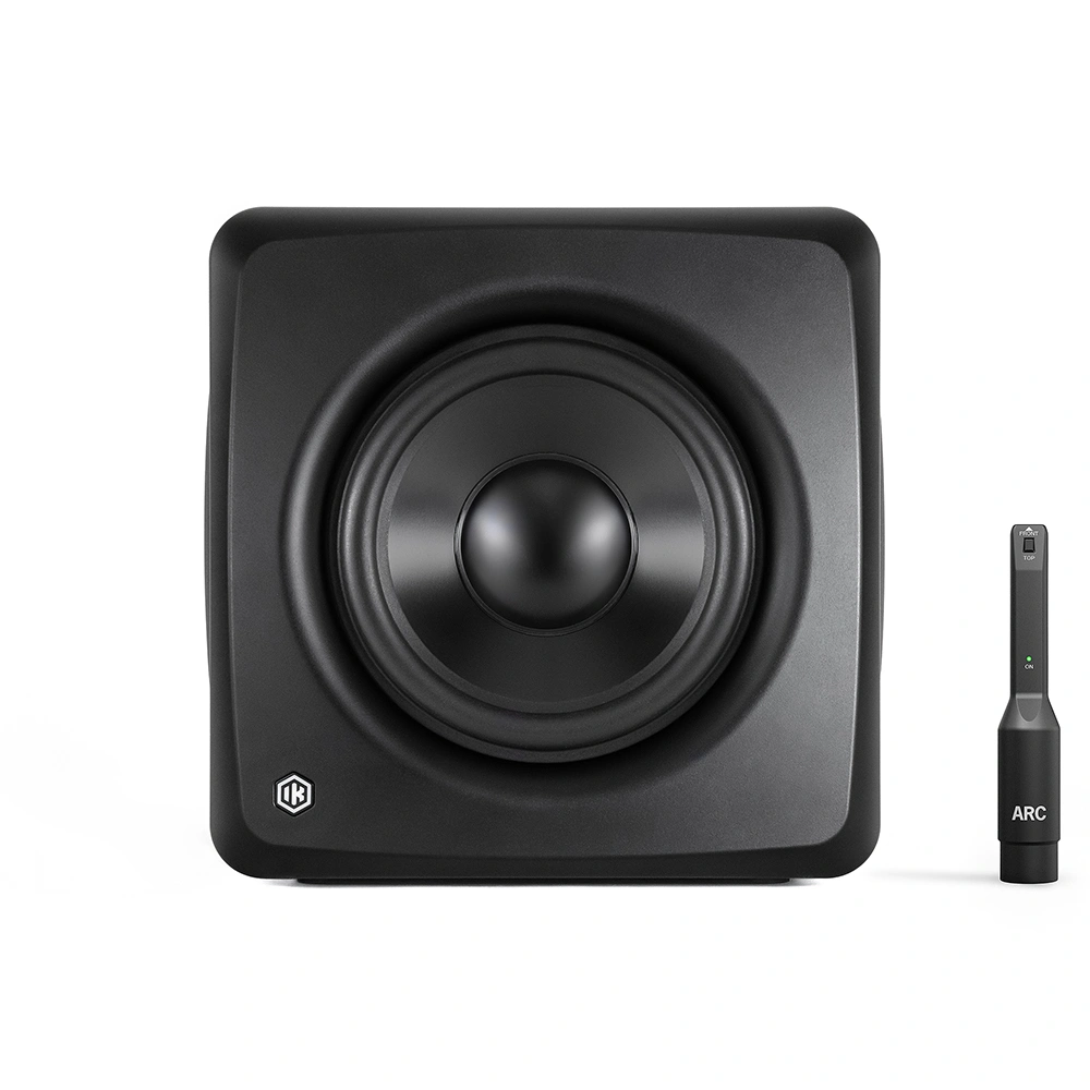 IK Multimedia IP-ILOUD-SUB-IN iLoud Sub Stüdyo Subwoofer (ARC Mikrofon Dahil)