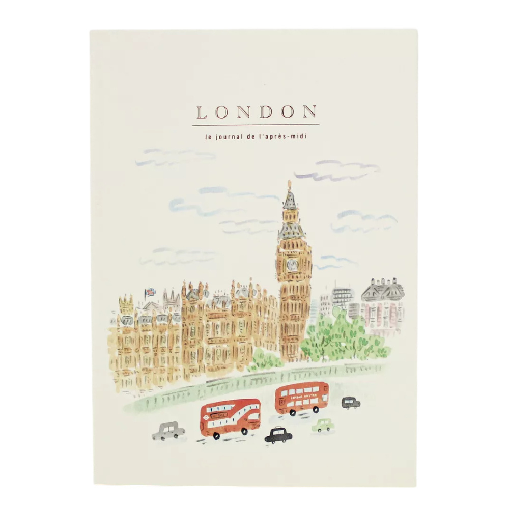L'APRES-MIDI- Seyahat Günlüğü Defter - London (Big Ben)