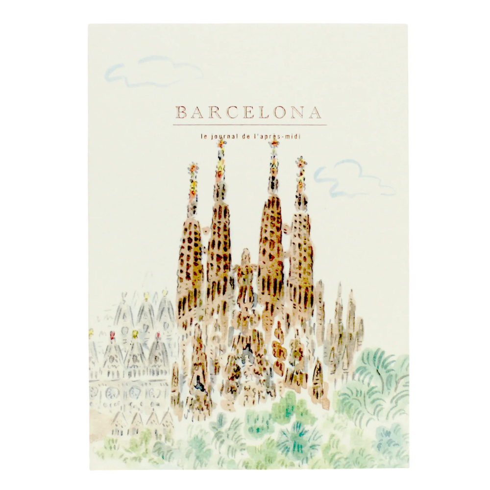 L'APRES-MIDI- Seyahat Günlüğü Defter - Barcelona
