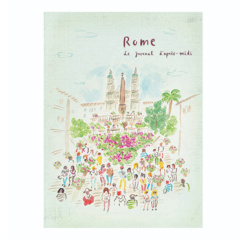 L'APRES-MIDI- Seyahat Günlüğü Defter - Rome