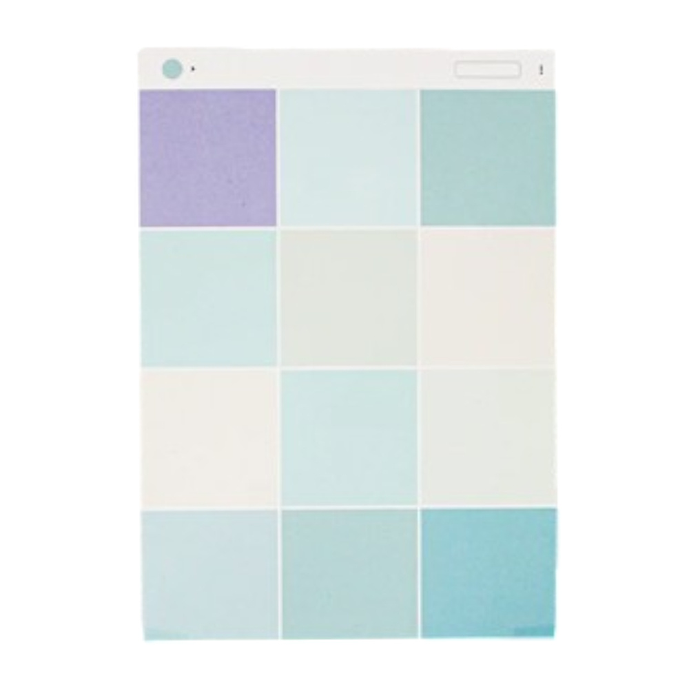 PAPERWAYS - Palet Memogram - Water Lilies (Monet) Memogram