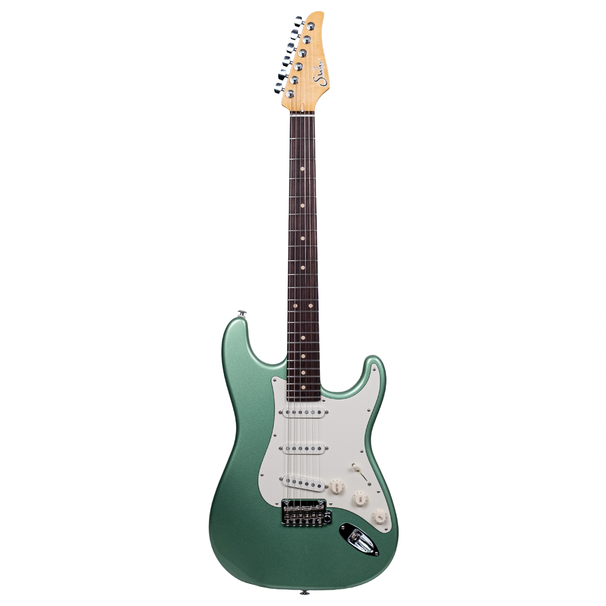 SUHR 01-CLS-0034 Classic S Plus Cactus Green Metallic Elektro Gitar