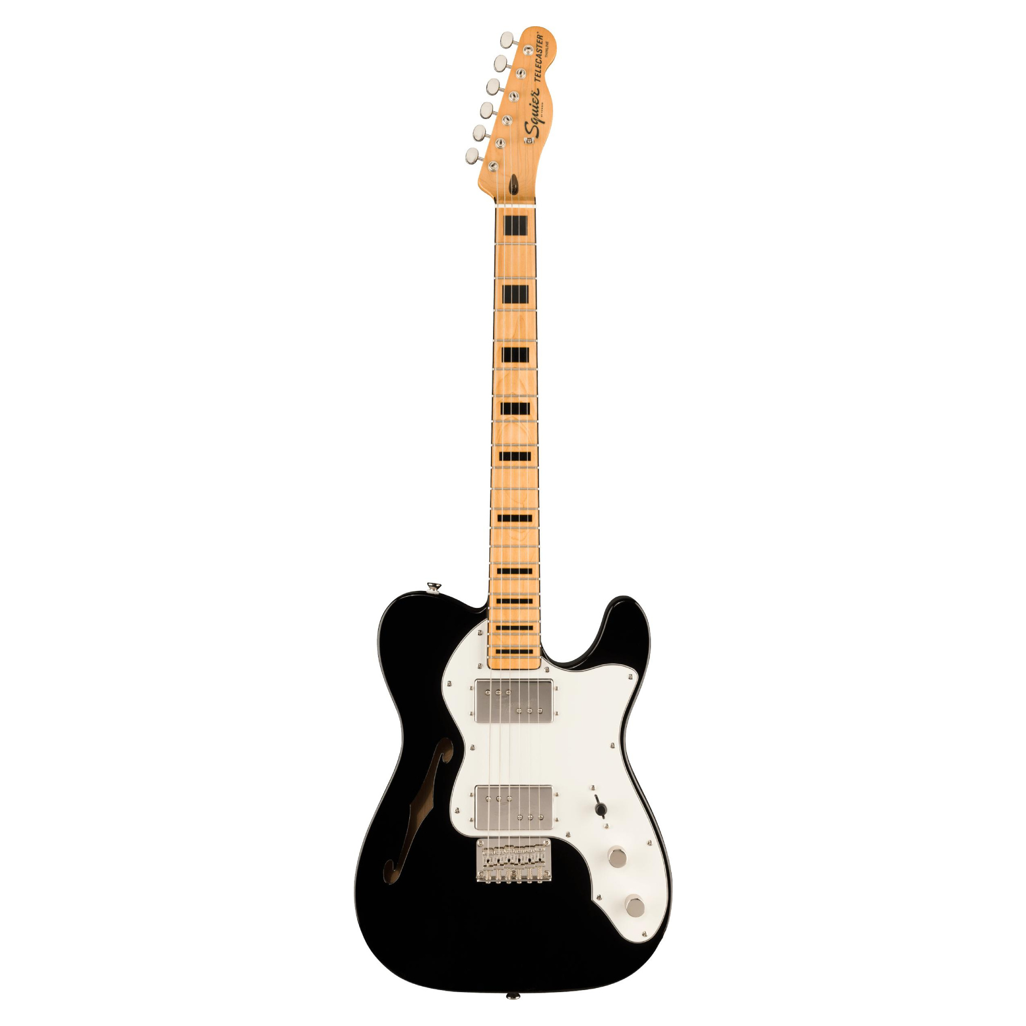Squier Limited Edition Classic Vibe 70's Telecaster Thinline Block Bound Siyah Elektro Gitar