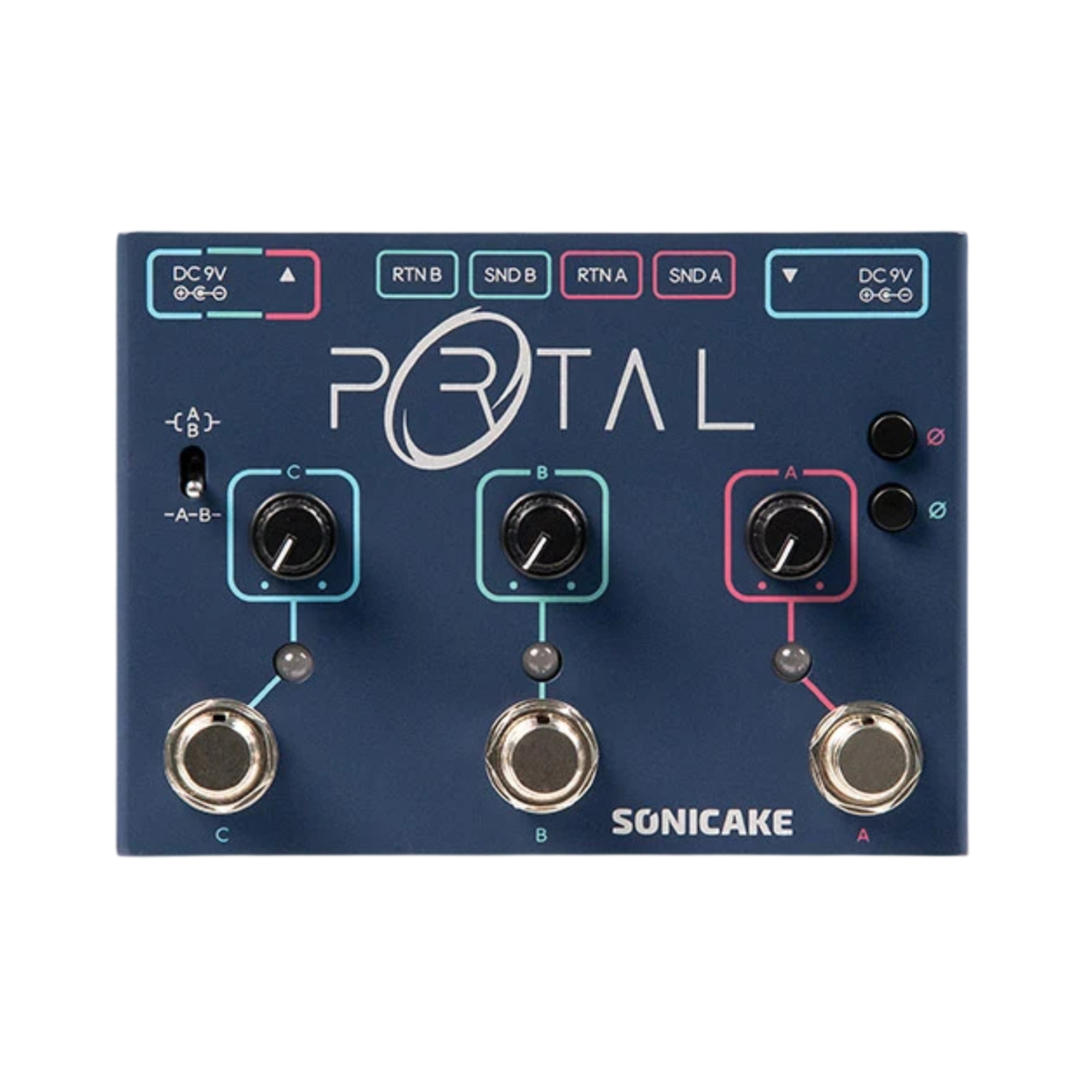 Sonicake Analog Active Signal Mixer Line Selector Pedalı