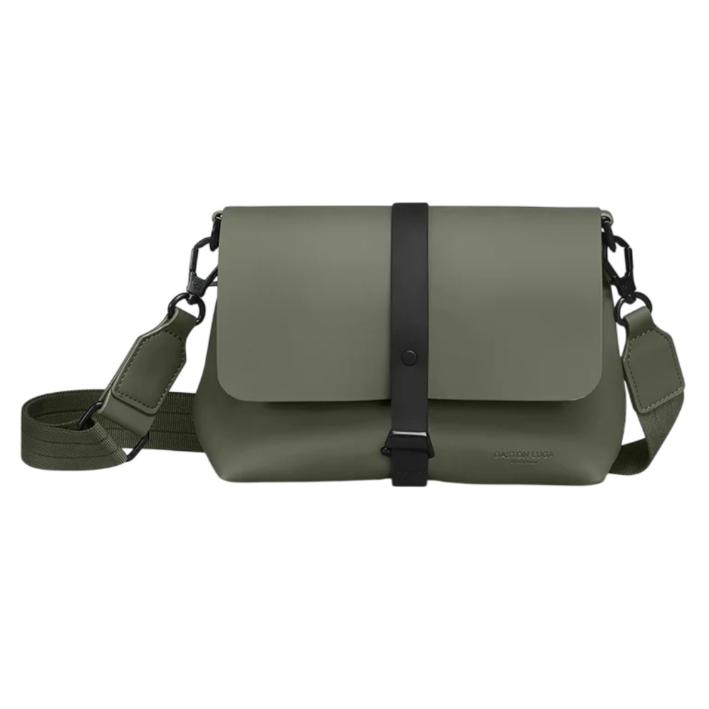 GASTON LUGA  Spläsh Crossbody Bag -Zeytin Yeşili