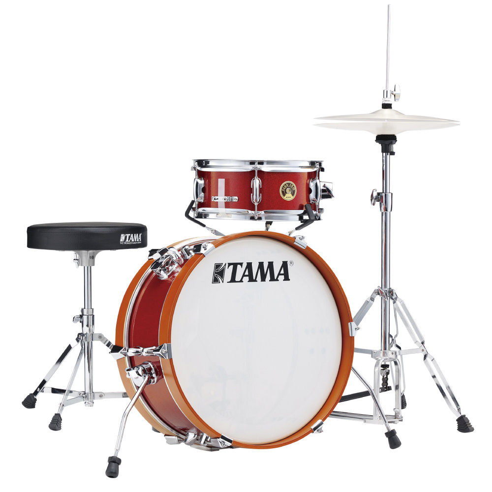 TAMA LJK28H4-CPM Club-JAM Mini Candy Apple Mist 2 Parça (18B/12T) Aksamlı Akustik Davul Seti