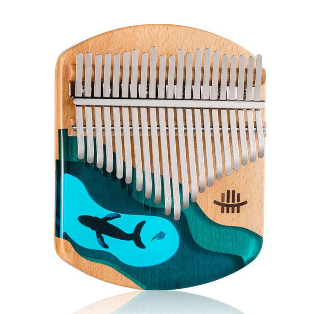 HLURU KWD21 Whale Deep Ocean Plate 21 Tuşlu Kalimba