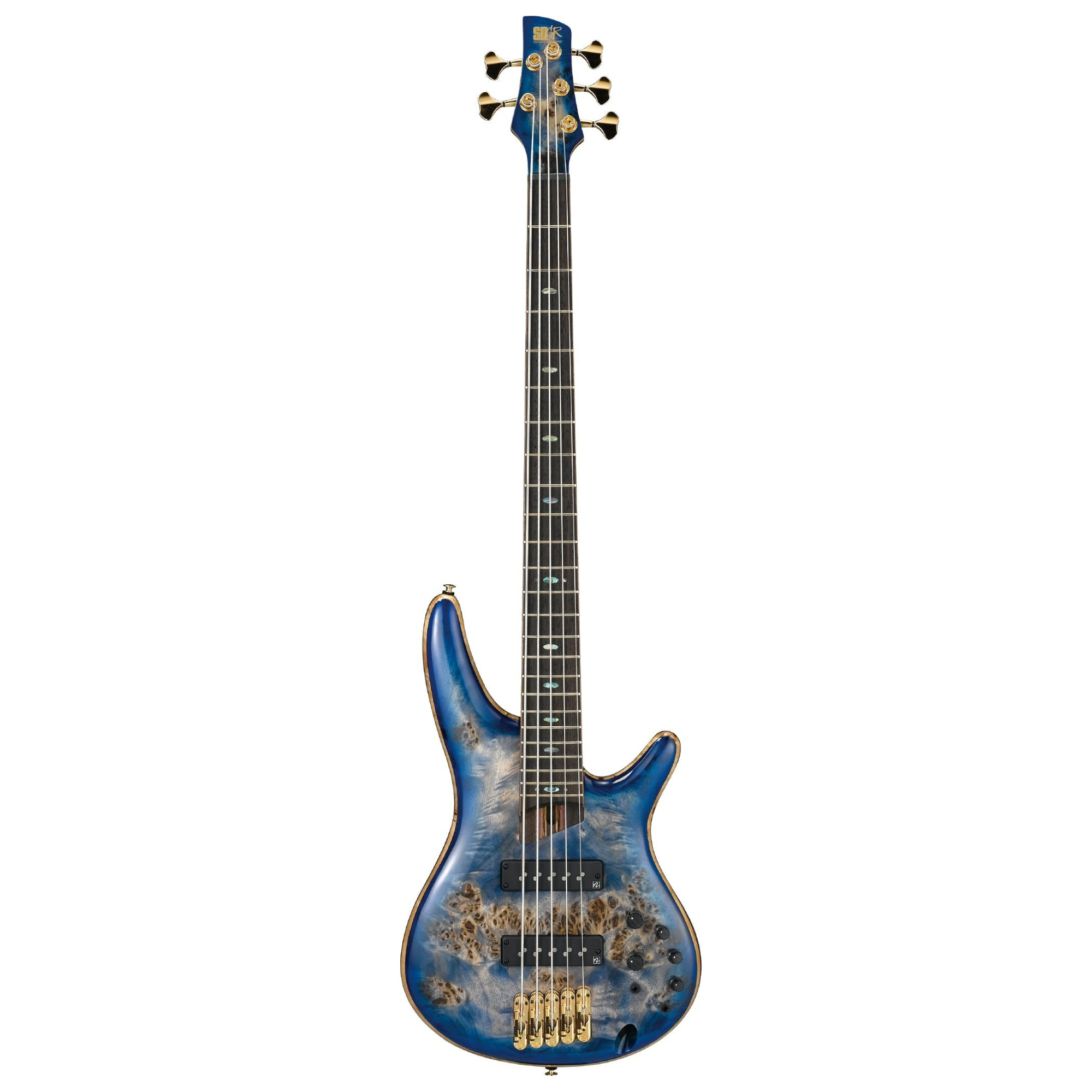 IBANEZ SR2605-CBB SR Premium Cerulean Blue Burst 5 Telli Elektro Bas Gitar (Gigbag Dahil)