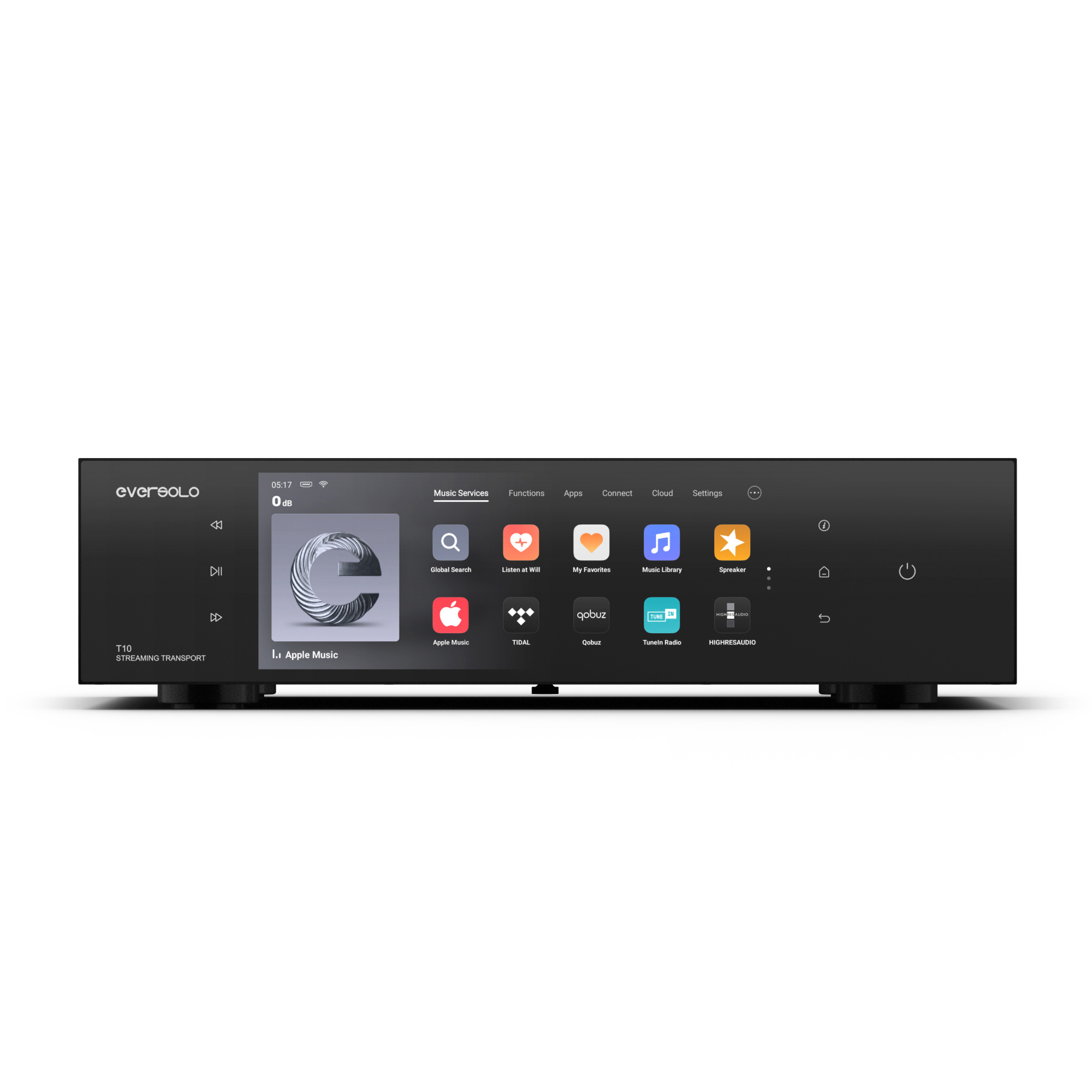 EVERSOLO T10 Streamer/Network Oynatıcı Dijital Transport