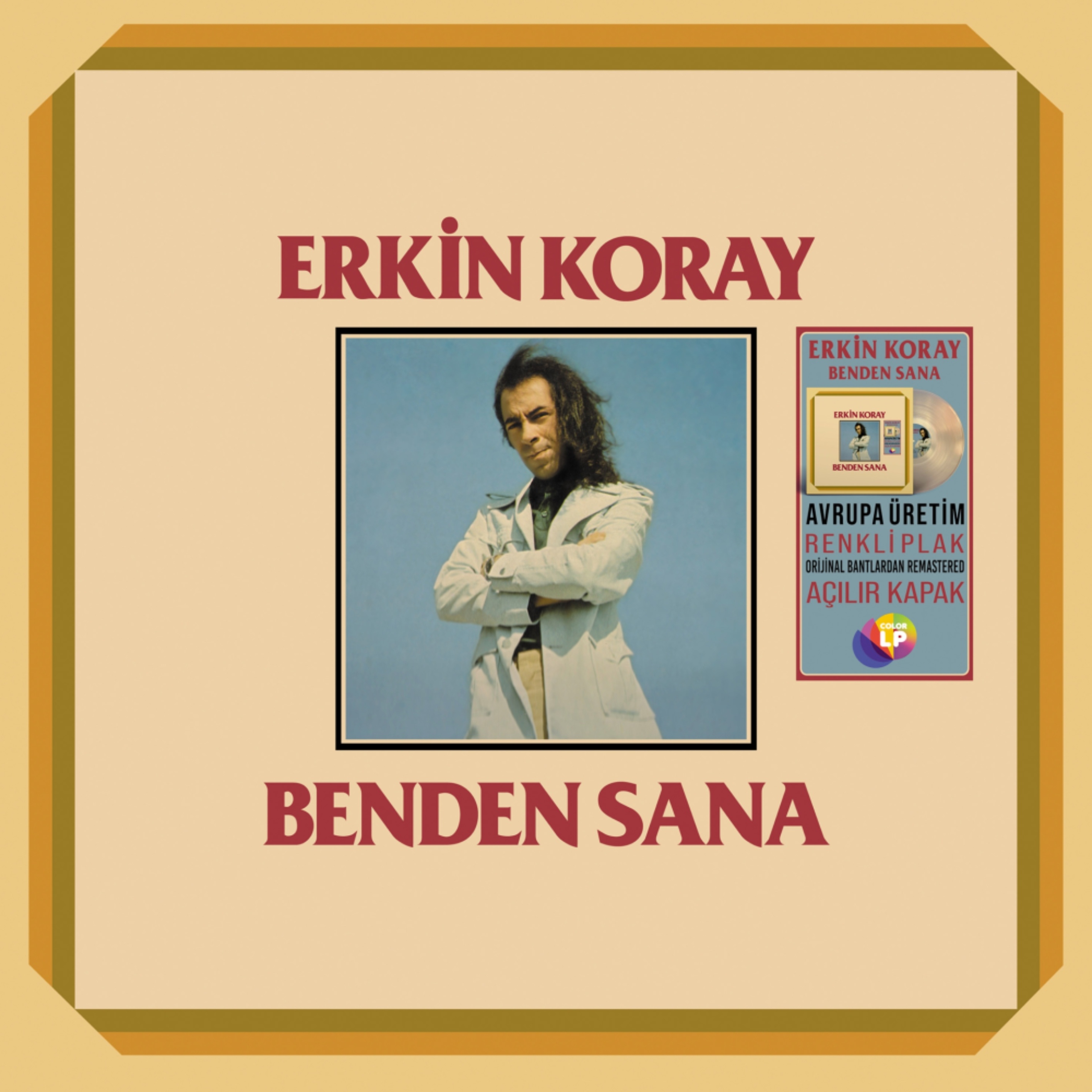 Erkin Koray - Benden Sana (Renkli Plak)