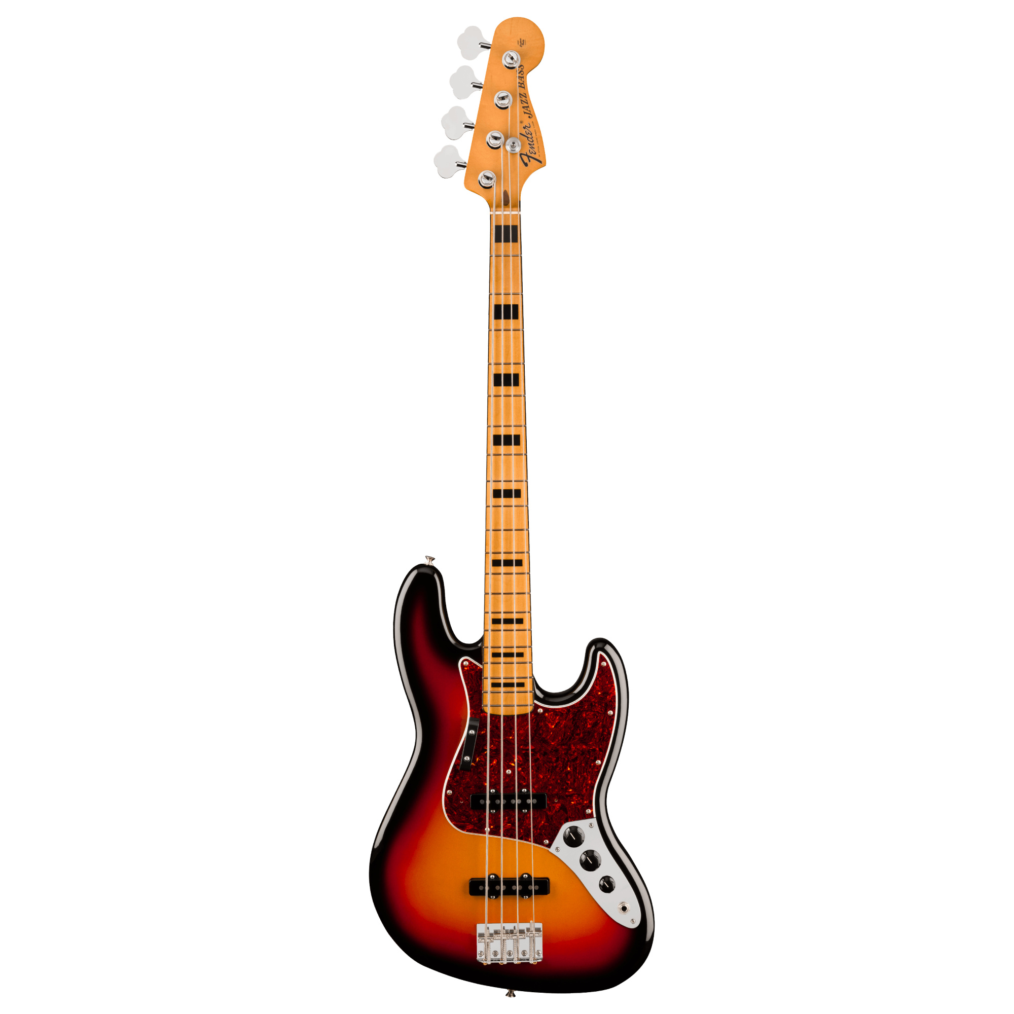 Fender Vintera III Early 70's Jazz Bass 3 Renk Sunburst Bas Gitar (Gigbag Dahil)