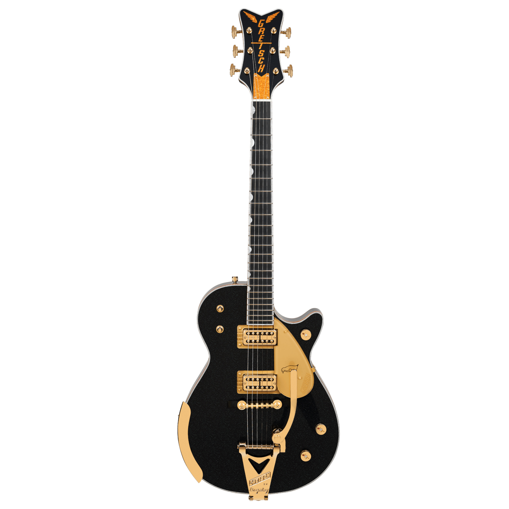 Gretsch Limited Edition G6134TG-58 1958 Custom Penguin Bigsby Emerald Night Elektro Gitar (Case Dahil)
