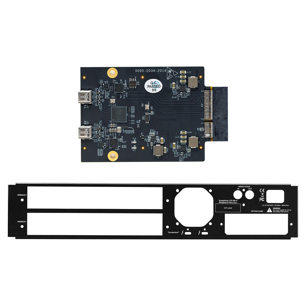 Apogee TB3 REAR PANEL KIT Symphony MKII Thunderbolt 3 ve Arka Panel Kartı