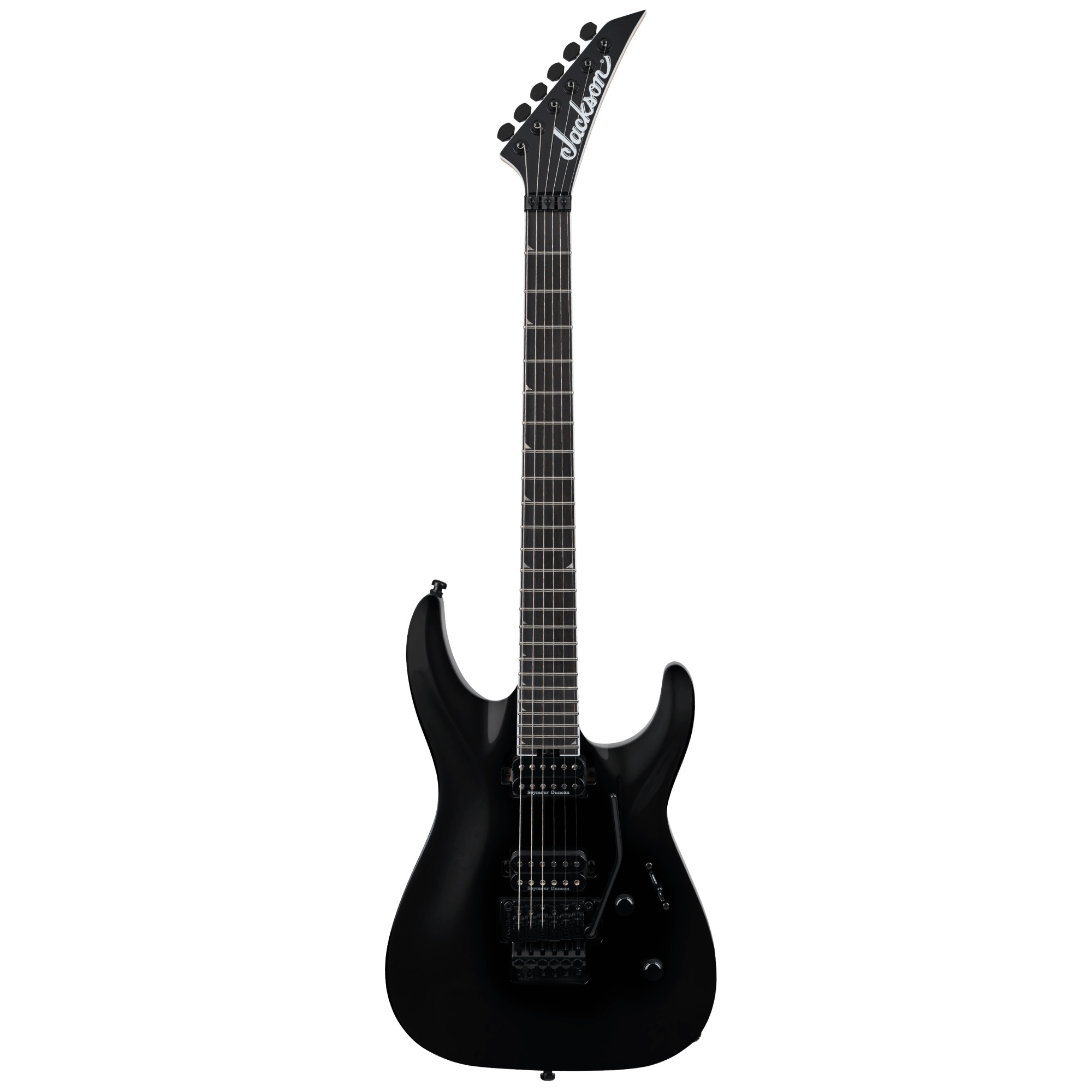 Jackson Pro Plus Serisi Soloist SLA2 FR Gloss Black Elektro Gitar (Gigbag Dahil)