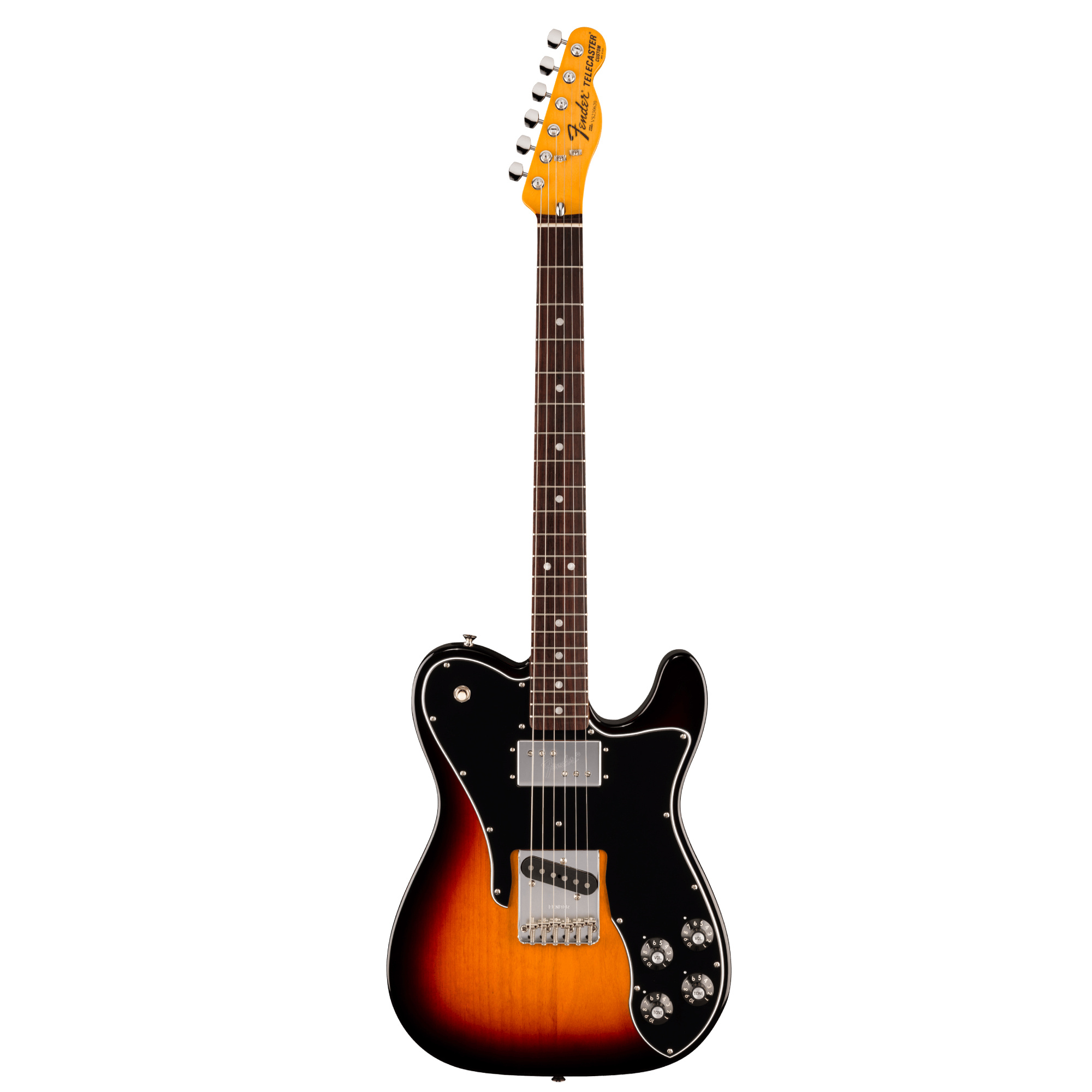 Fender American Vintage II 1977 Telecaster Custom 3 Renk Sunburst Elektro Gitar