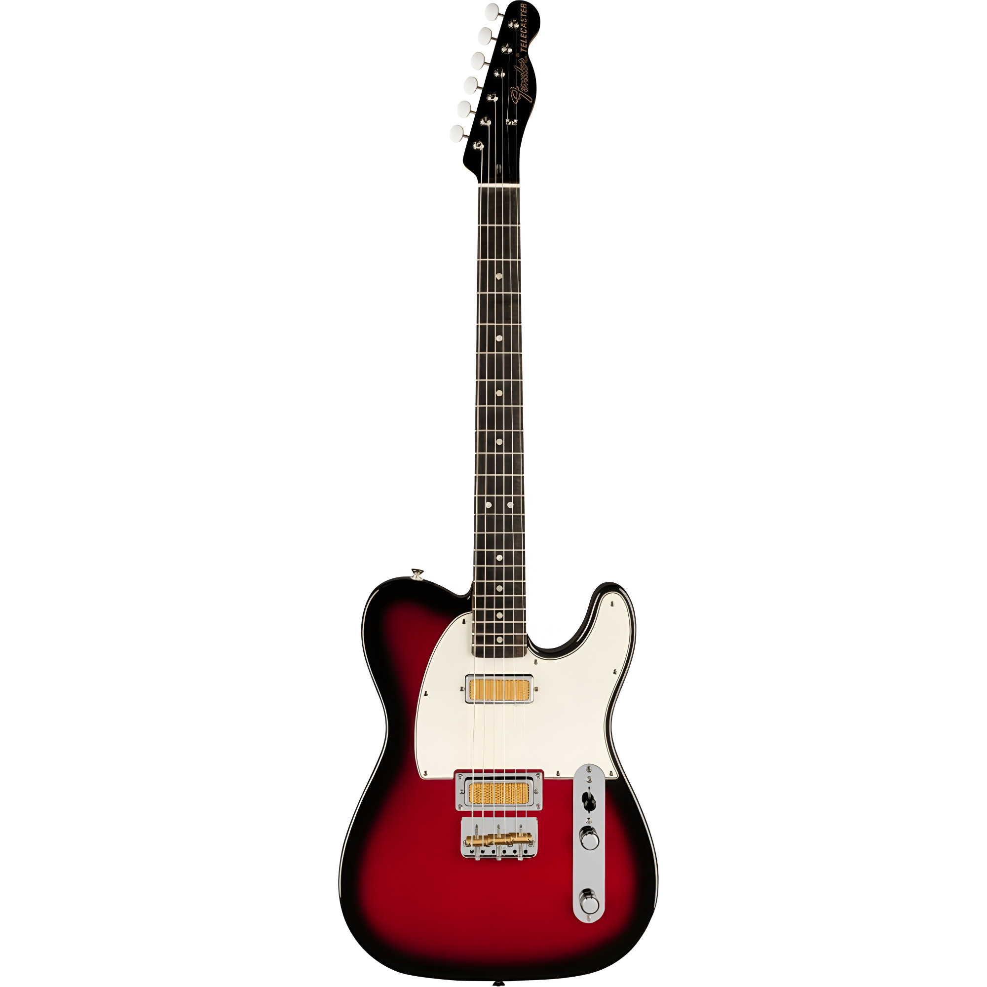 Fender Gold Foil Telecaster Candy Apple Burst Elektro Gitar (Gigbag Dahil)