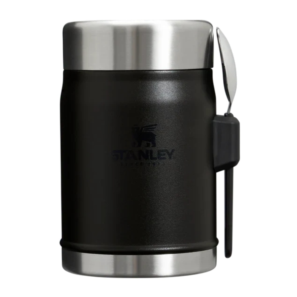 STANLEY The Legendary Food Jar + Spork 0.4L / 14oz Black 2.0