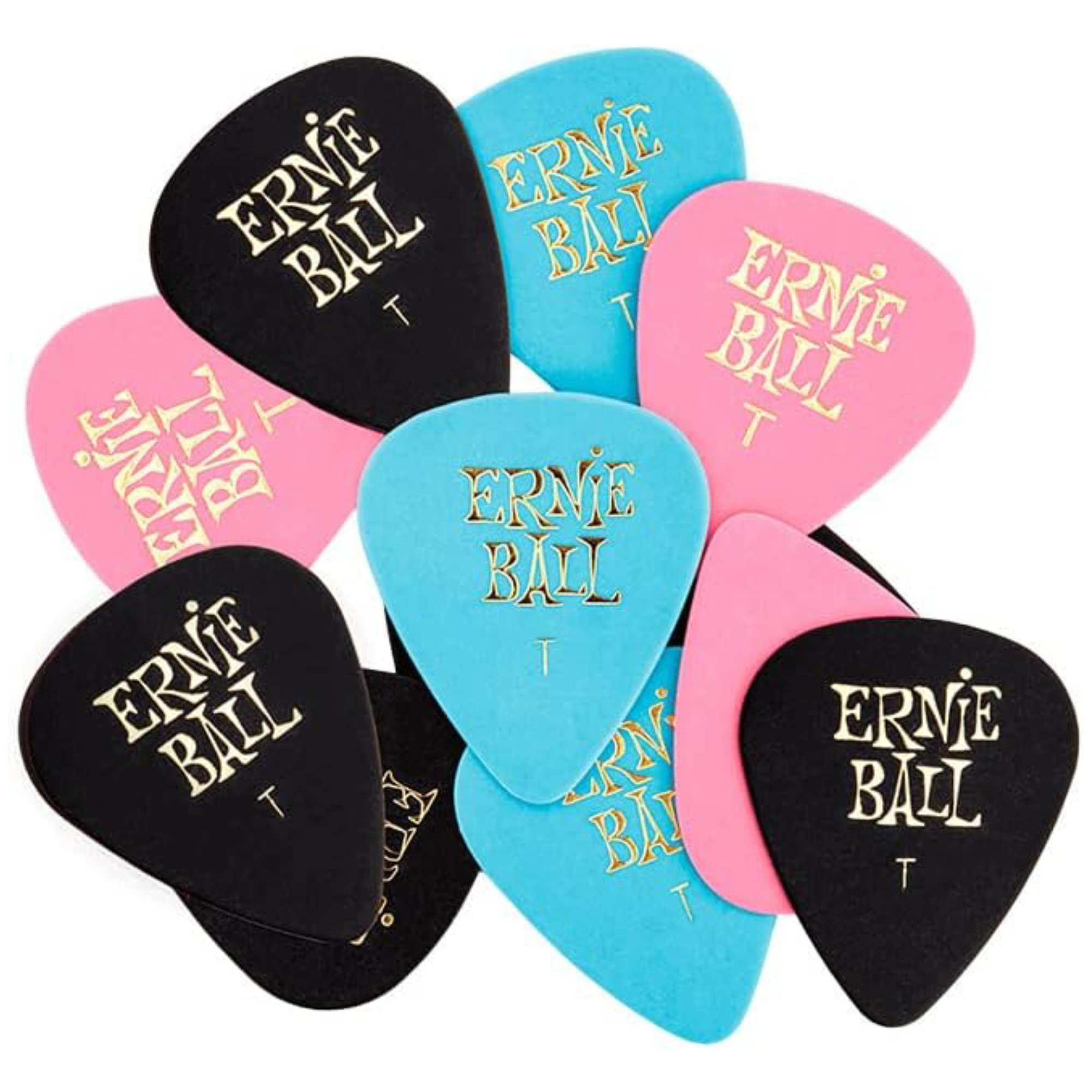 Ernie Ball P09170 Thin Karışık Renklerde Pena 24'lü Paket