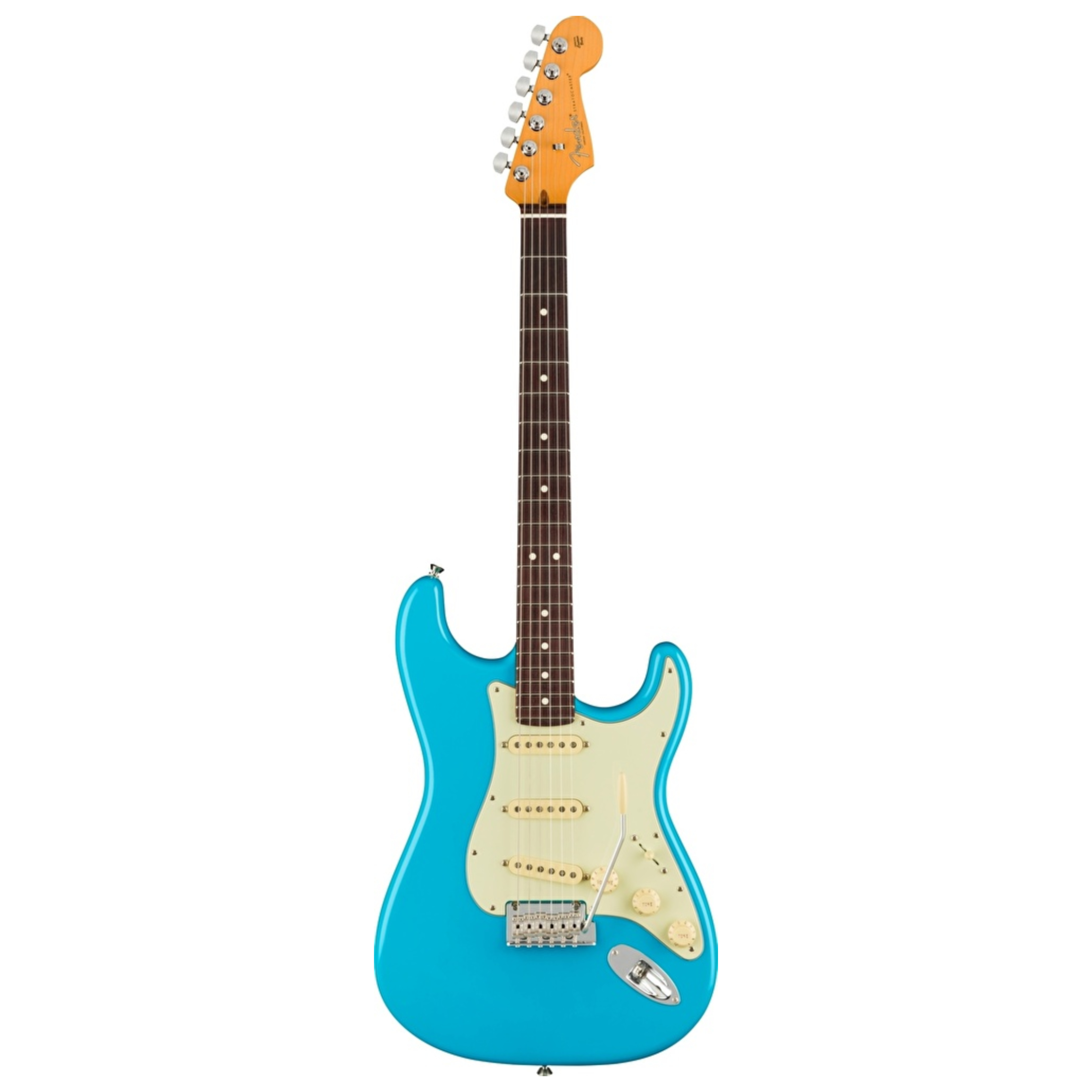 Fender American Professional II Stratocaster Miami Blue Elektro Gitar
