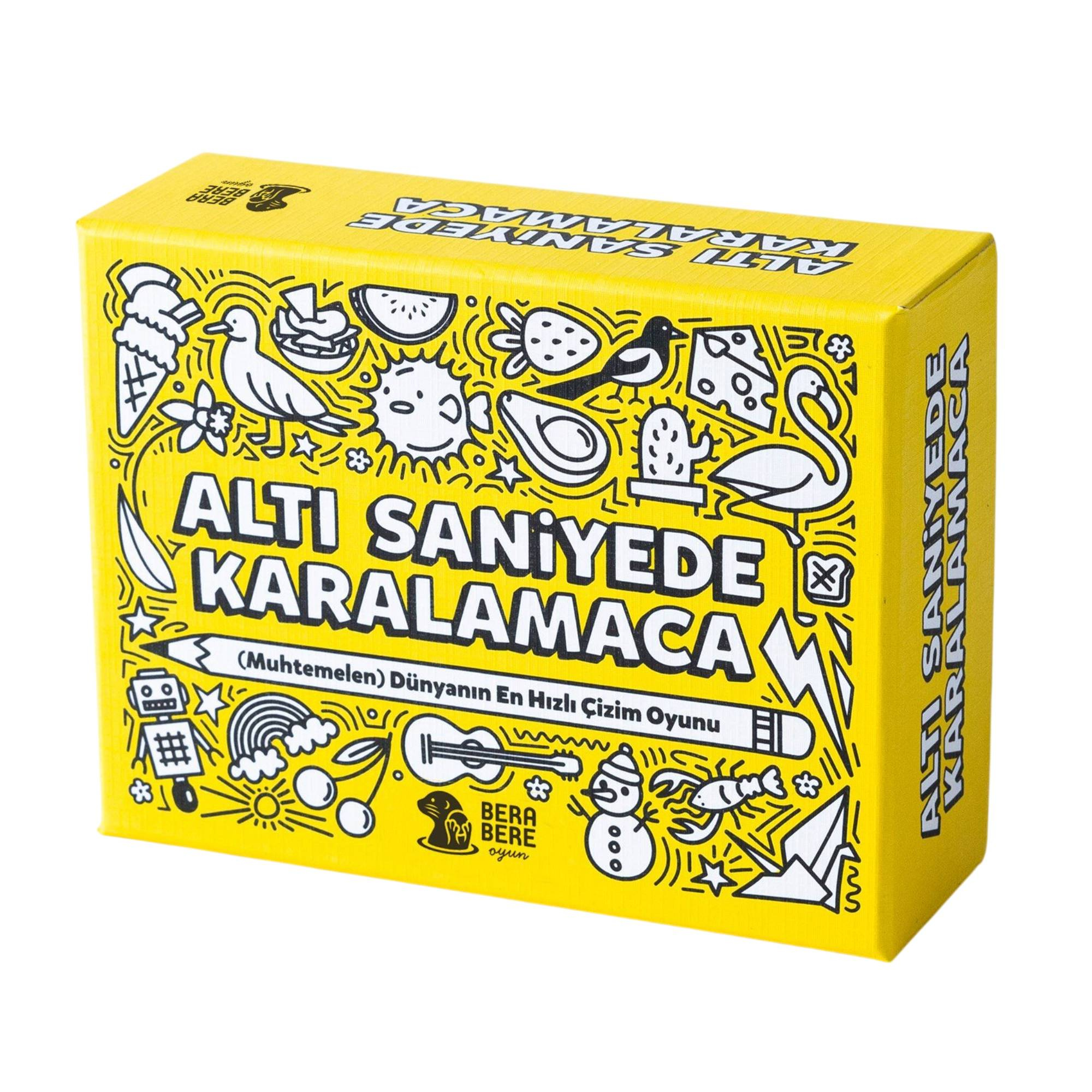 BERABERE OYUN Altı Saniyede Karalamaca