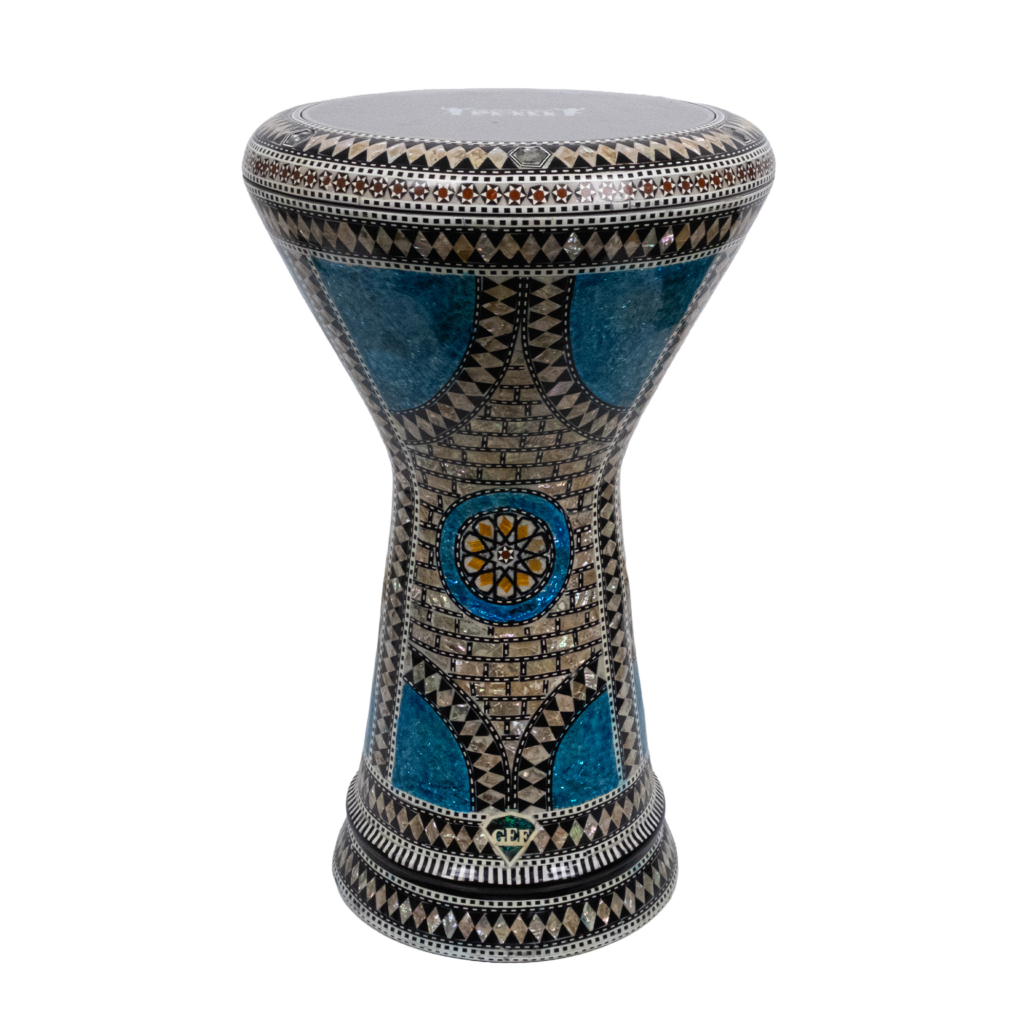 GEF ELFAN M22-6230 Gerçek Sedef Darbuka 22 cm