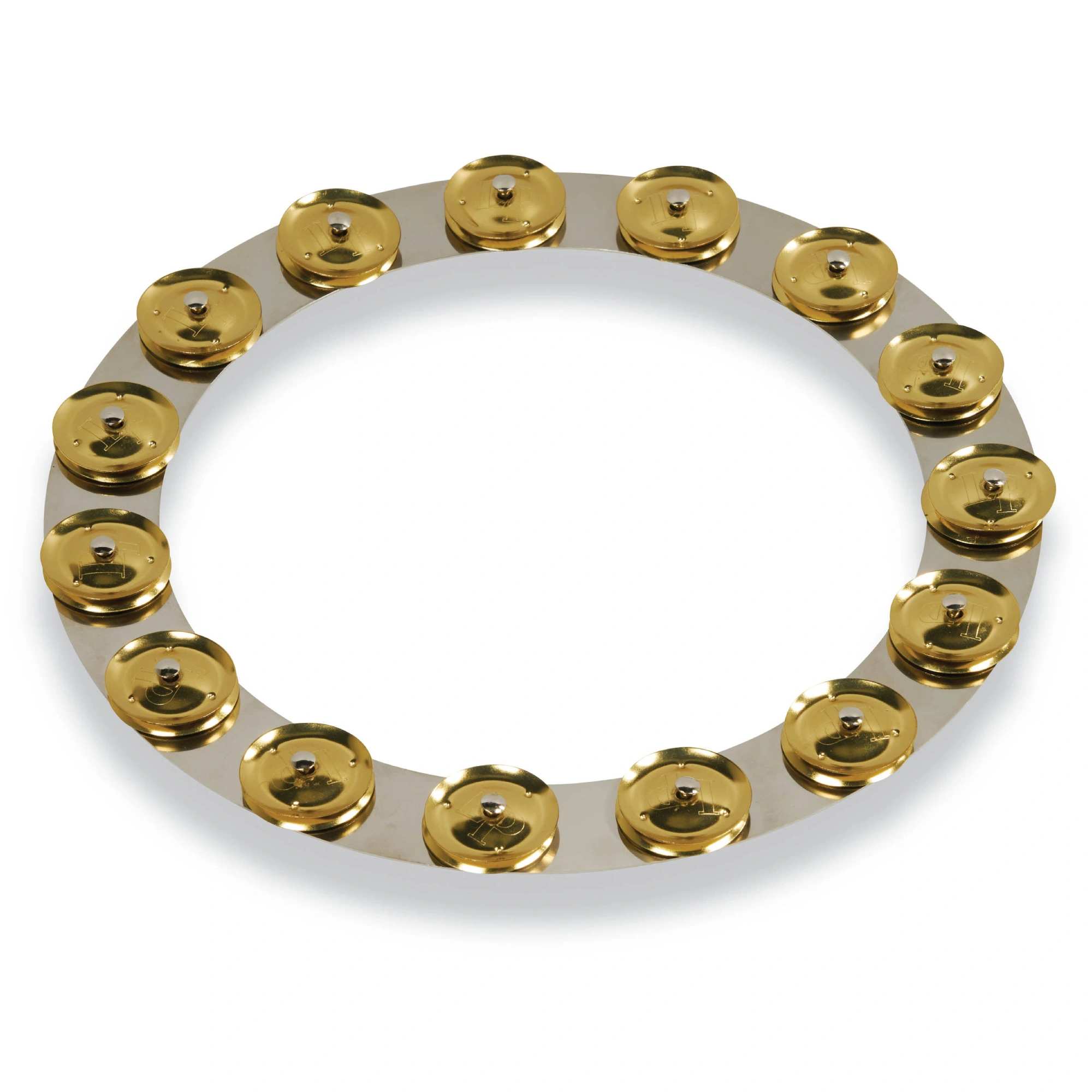 LATIN PERCUSSION LP3814SBS - Tambo-Ring Steel w/Brass Jingle, 14″
