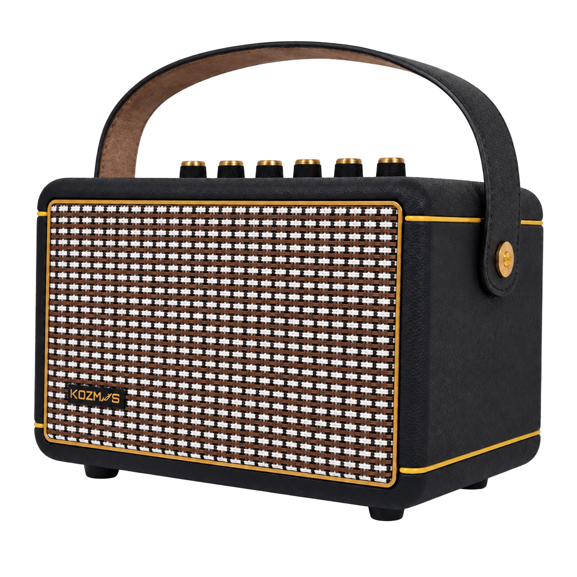 KOZMOS Blaze-15BK Mikrofon Girişli Elektro Gitar Amfisi ve Bluetooth Hoparlör