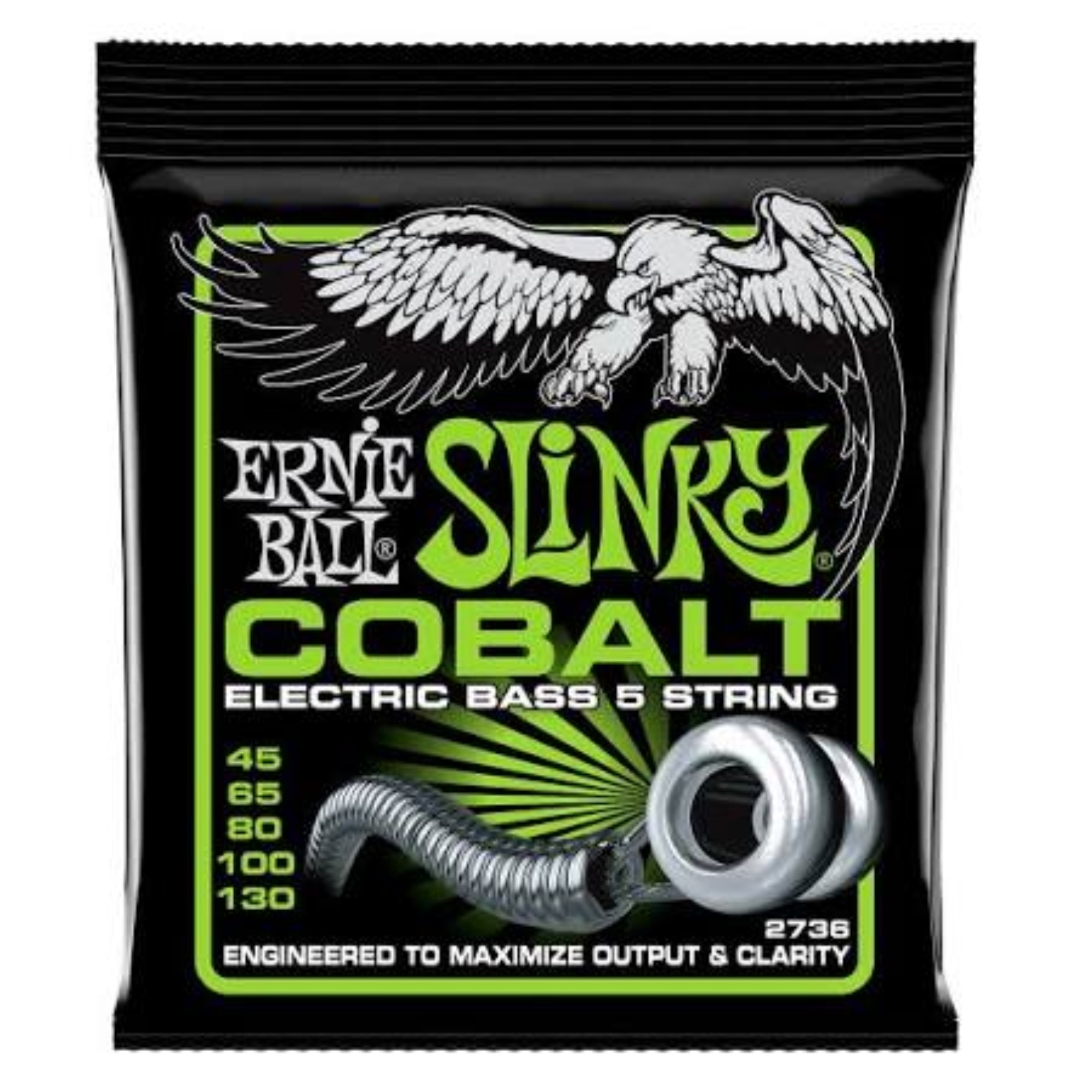 Ernie Ball P02736 45-130 Cobalt 5 Bas Gitar Teli