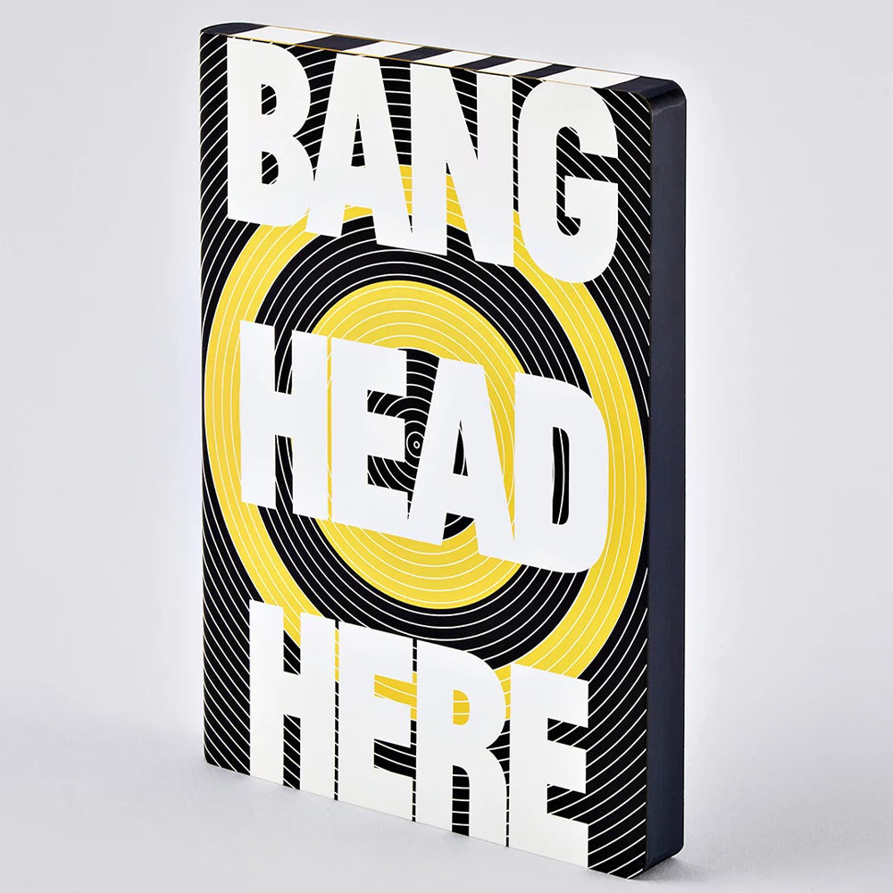 NUUNA Graphic L - Bang Head Here Defter