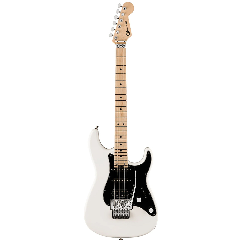 Charvel MJ So-Cal Style 1 HSS FR Akçaağaç Klavye Snow White Elektro Gitar
