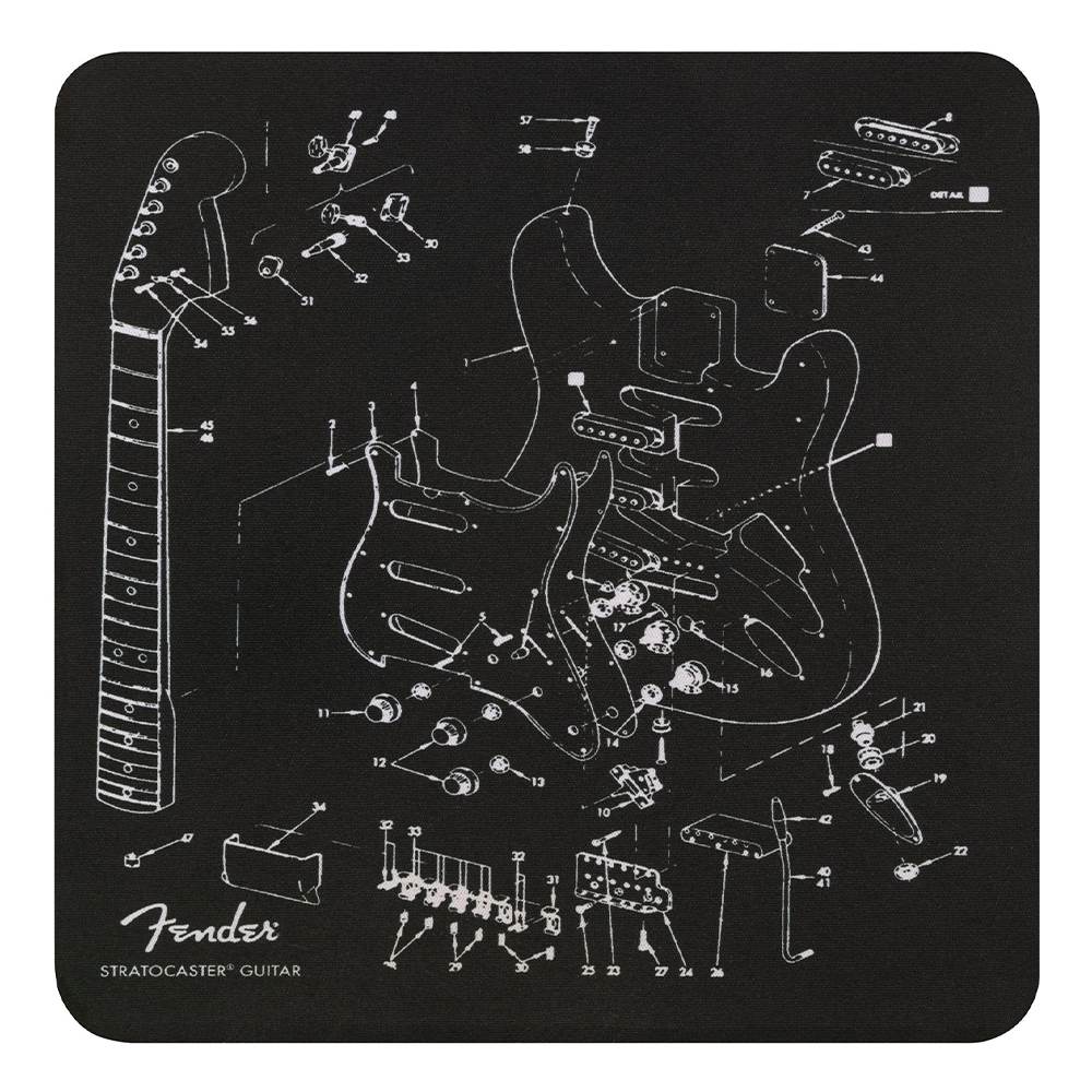 Fender Exploded Strat Mousepad