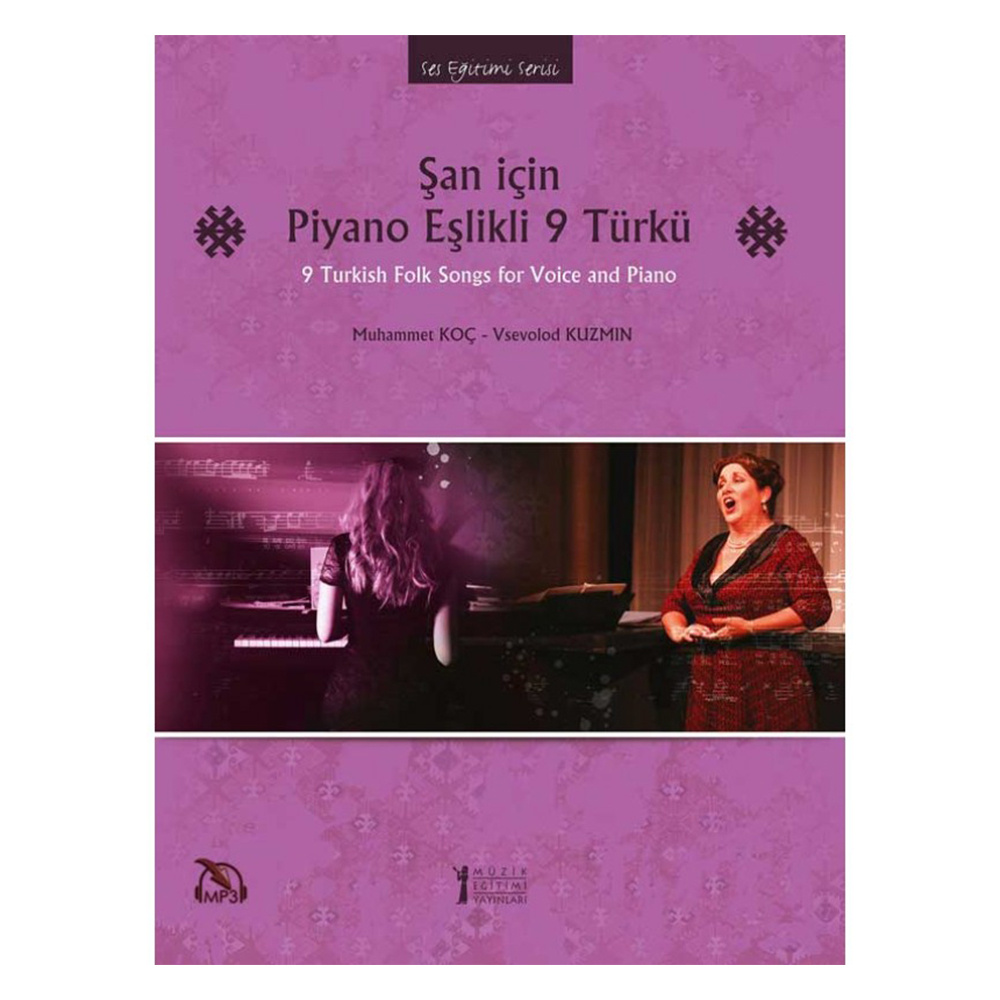 Şan İçin Piyano Eşlikli 9 Türkü