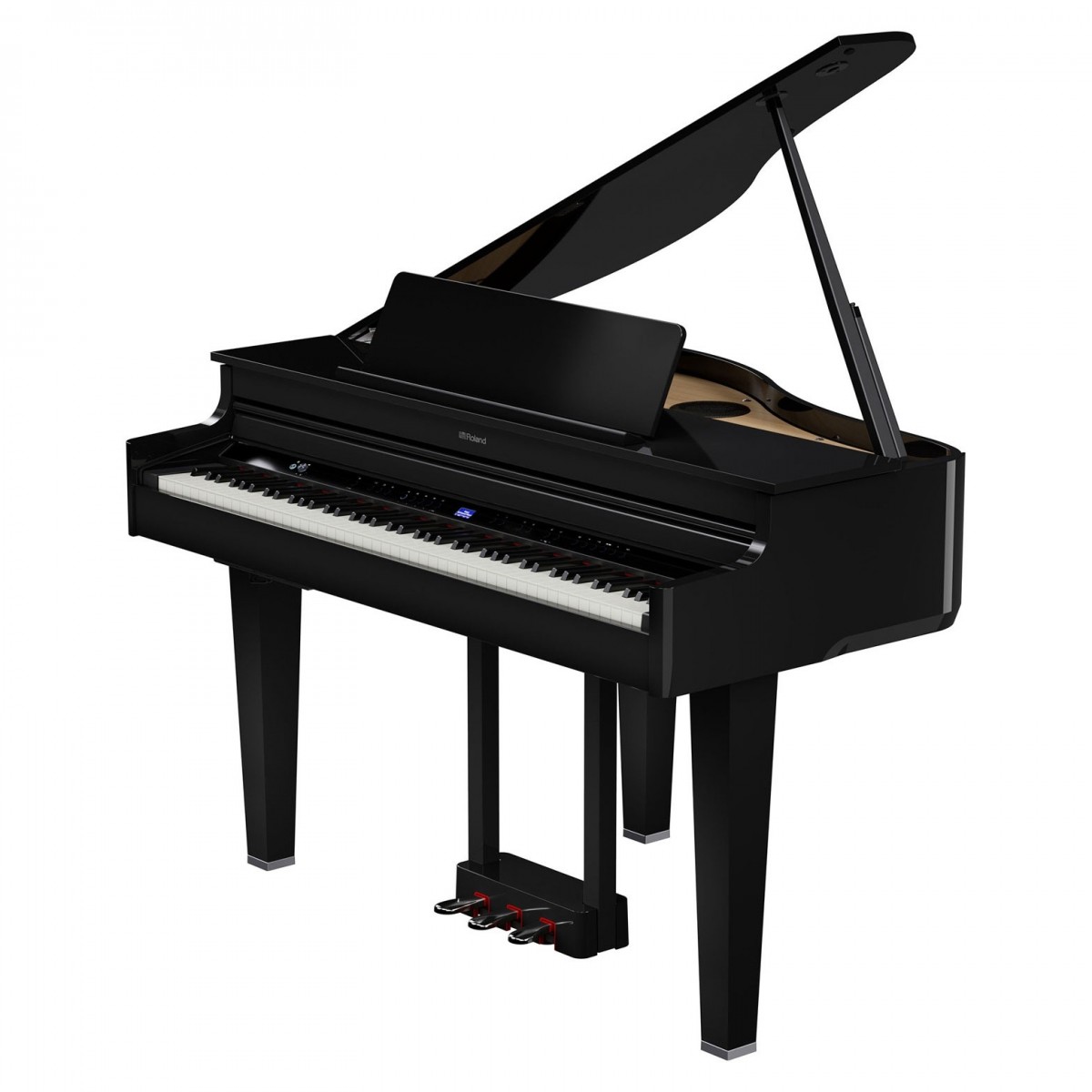 ROLAND GP-6-PE Parlak Siyah Kuyruklu Dijital Piyano