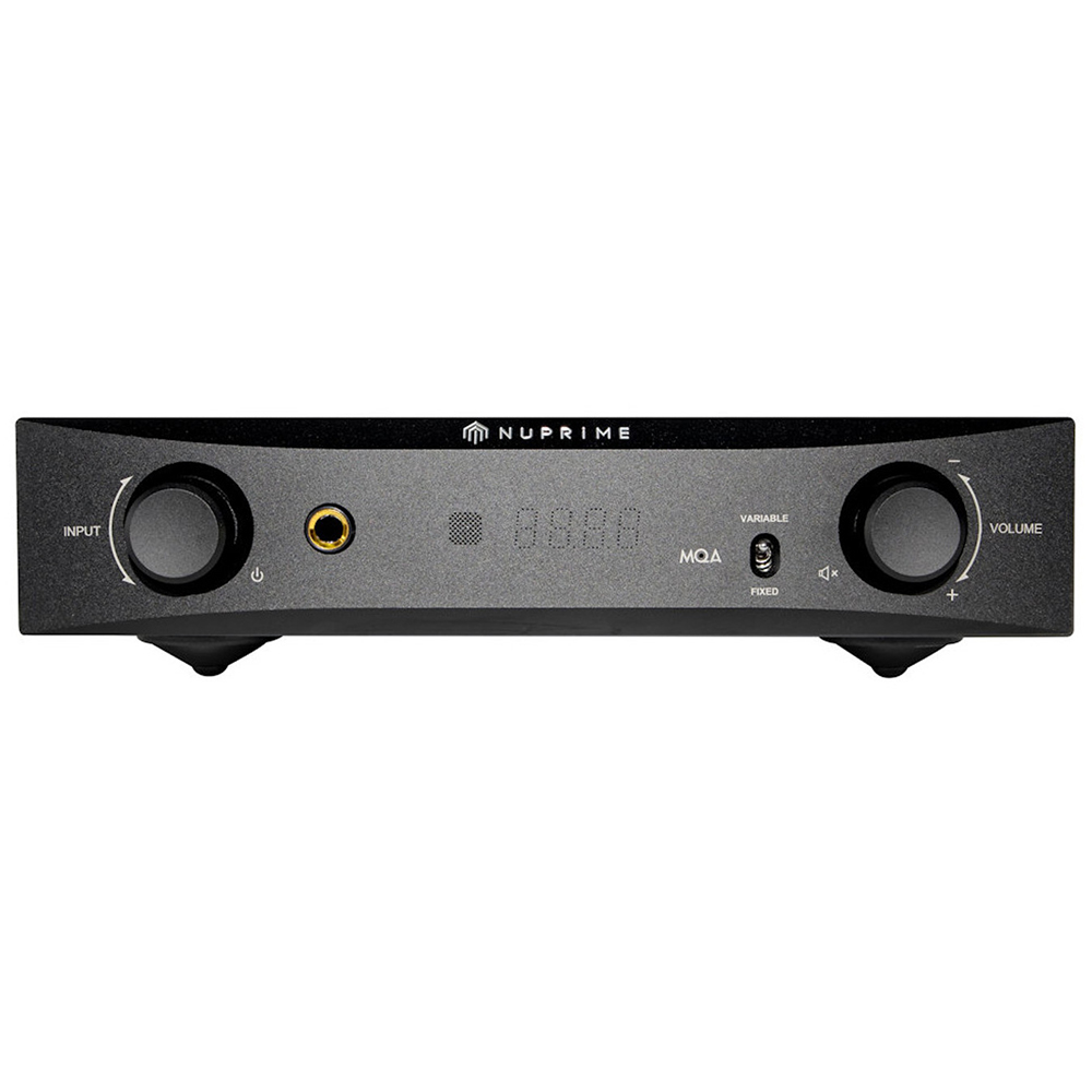 NuPrime DAC-9X Black Referans Seviye DAC / Preamplifikatör / Kulaklık Preamfisi