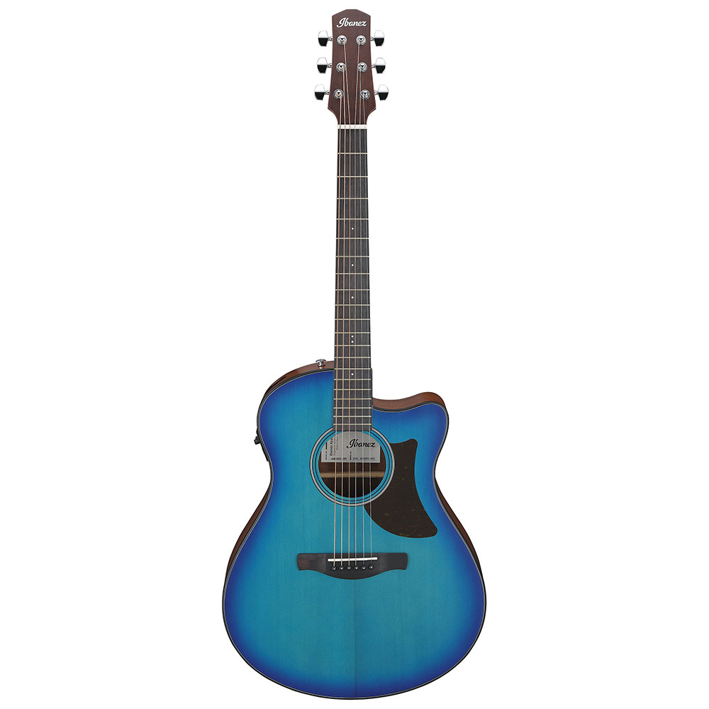 IBANEZ AAM50CE-SBO Sapphire Blue Burst Elektro Akustik Gitar