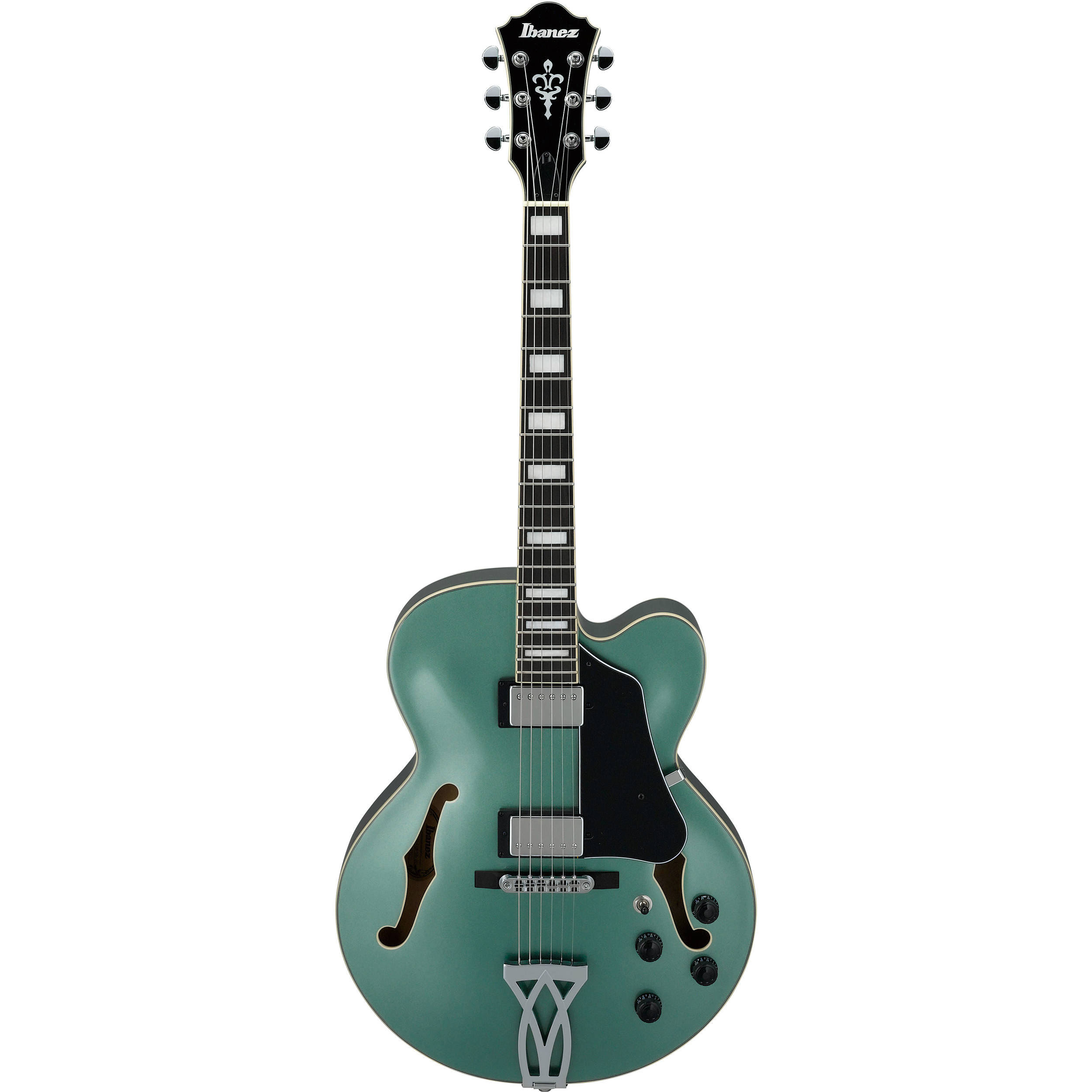 Ibanez AF75-OLM Artcore Serisi Hollow Body Olive Metallic Rosewood Klavye Elektro Gitar