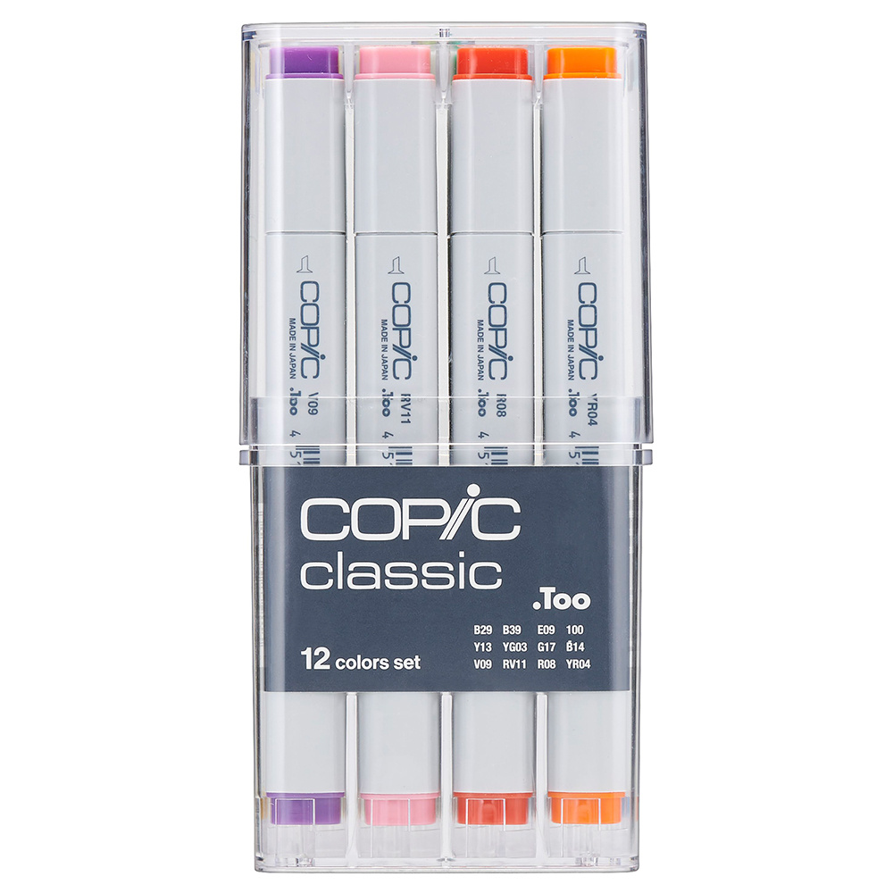 COPIC 12'li Set Basic