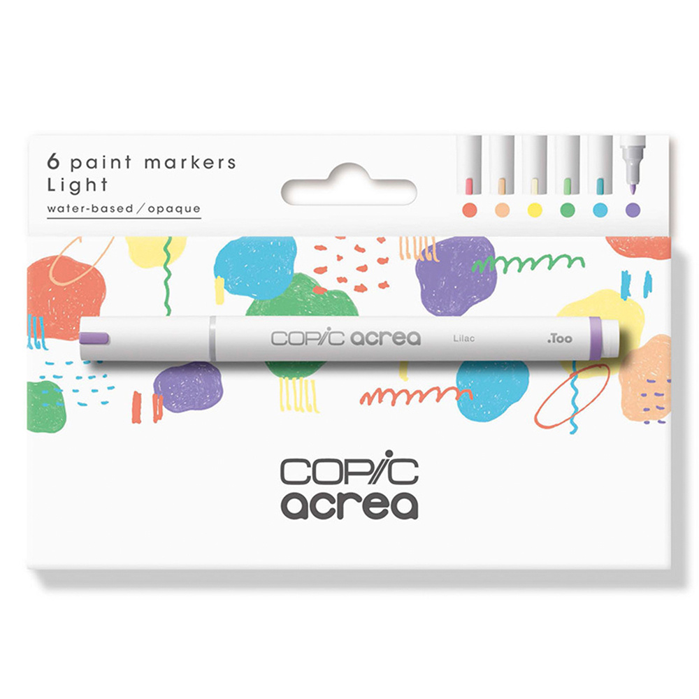 COPIC Acrea 6lı Set - Light