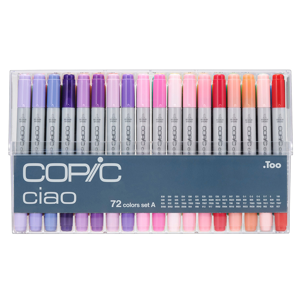 COPIC Ciao 72'lik Set A