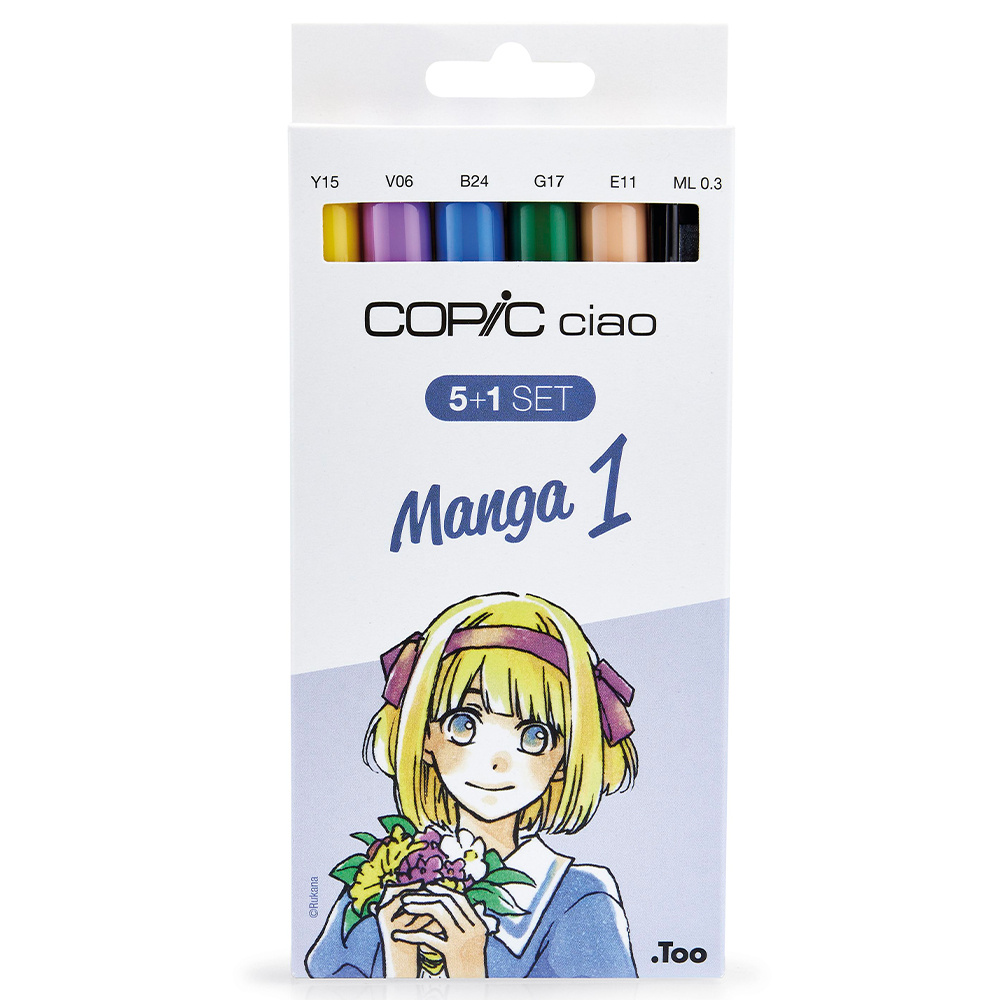 COPIC Ciao 5+1 Set - Manga 1
