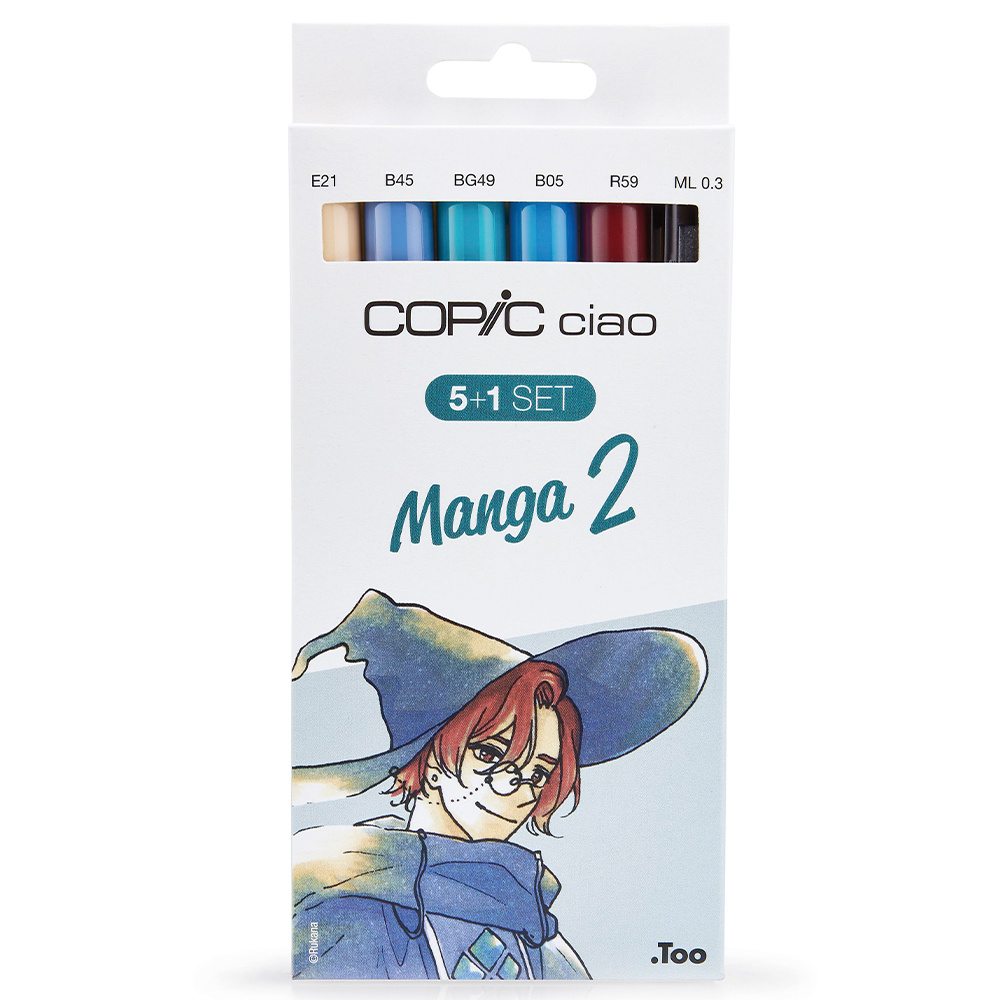 COPIC Ciao 5+1 Set - Manga 2